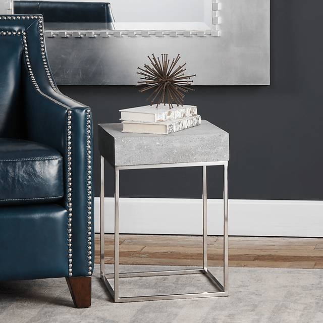 Jamber Gray Accent Table - Thumbnail - Image 2
