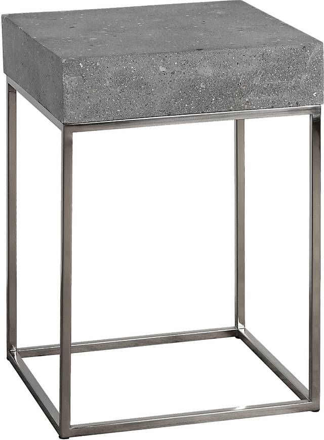 Jamber Gray Accent Table - Thumbnail - Image 1