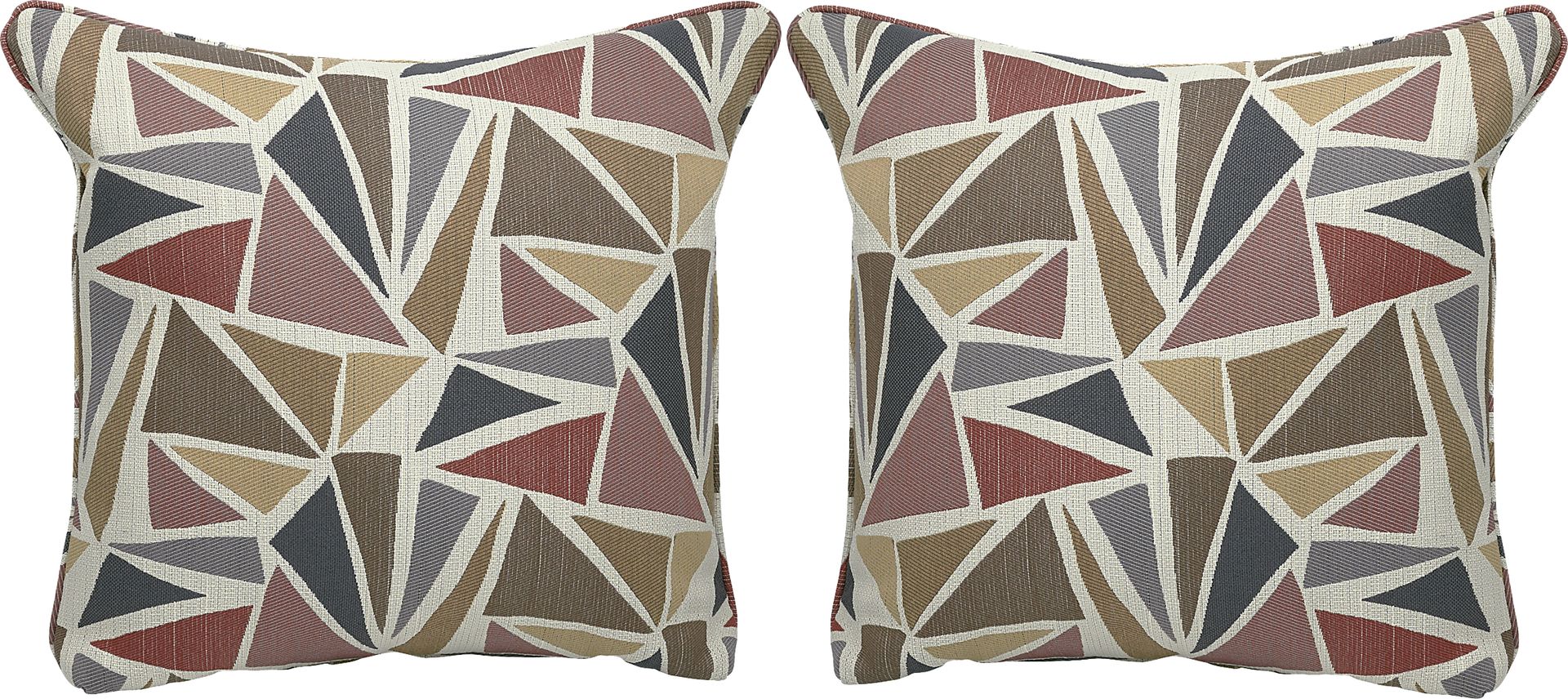 Jamboree Gray Accent Pillows (Set of 2) - Image 1