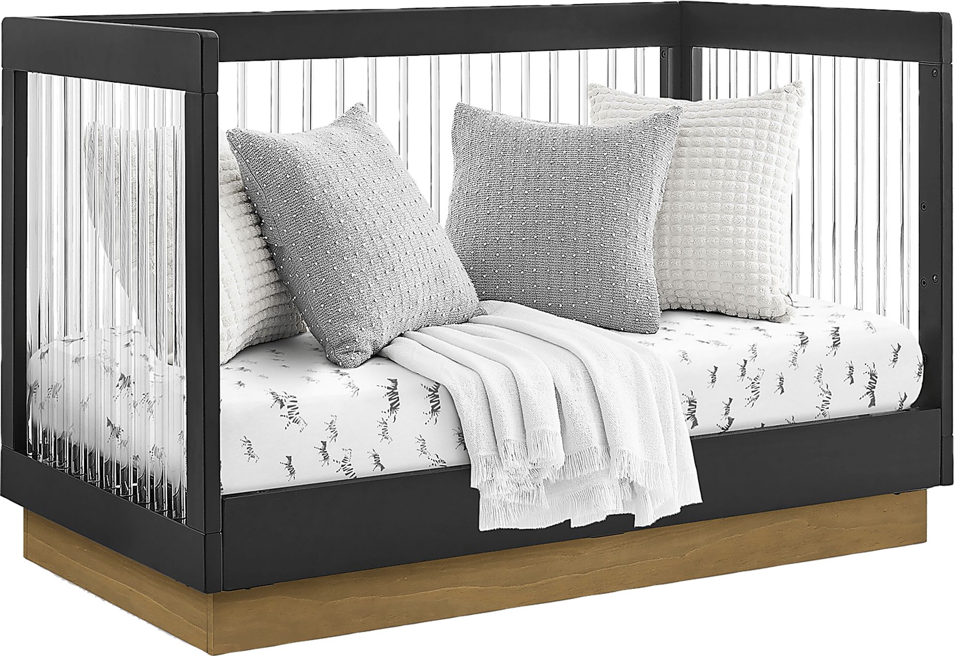 Kids James Gray Convertible Crib - Image 13