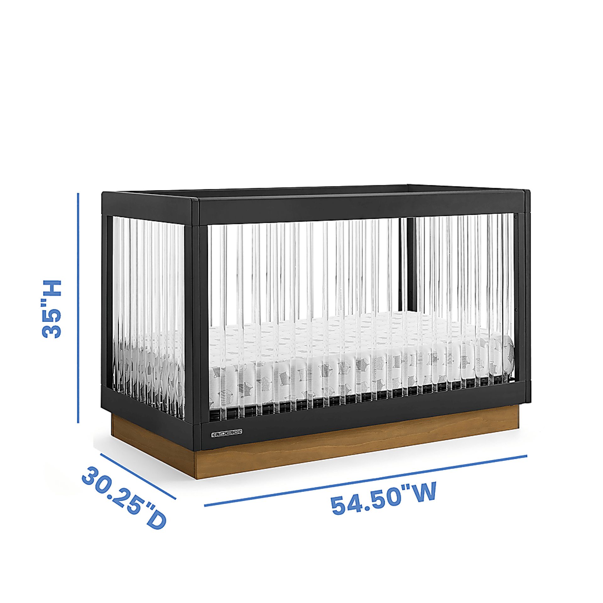 Kids James Gray Convertible Crib - Image 15