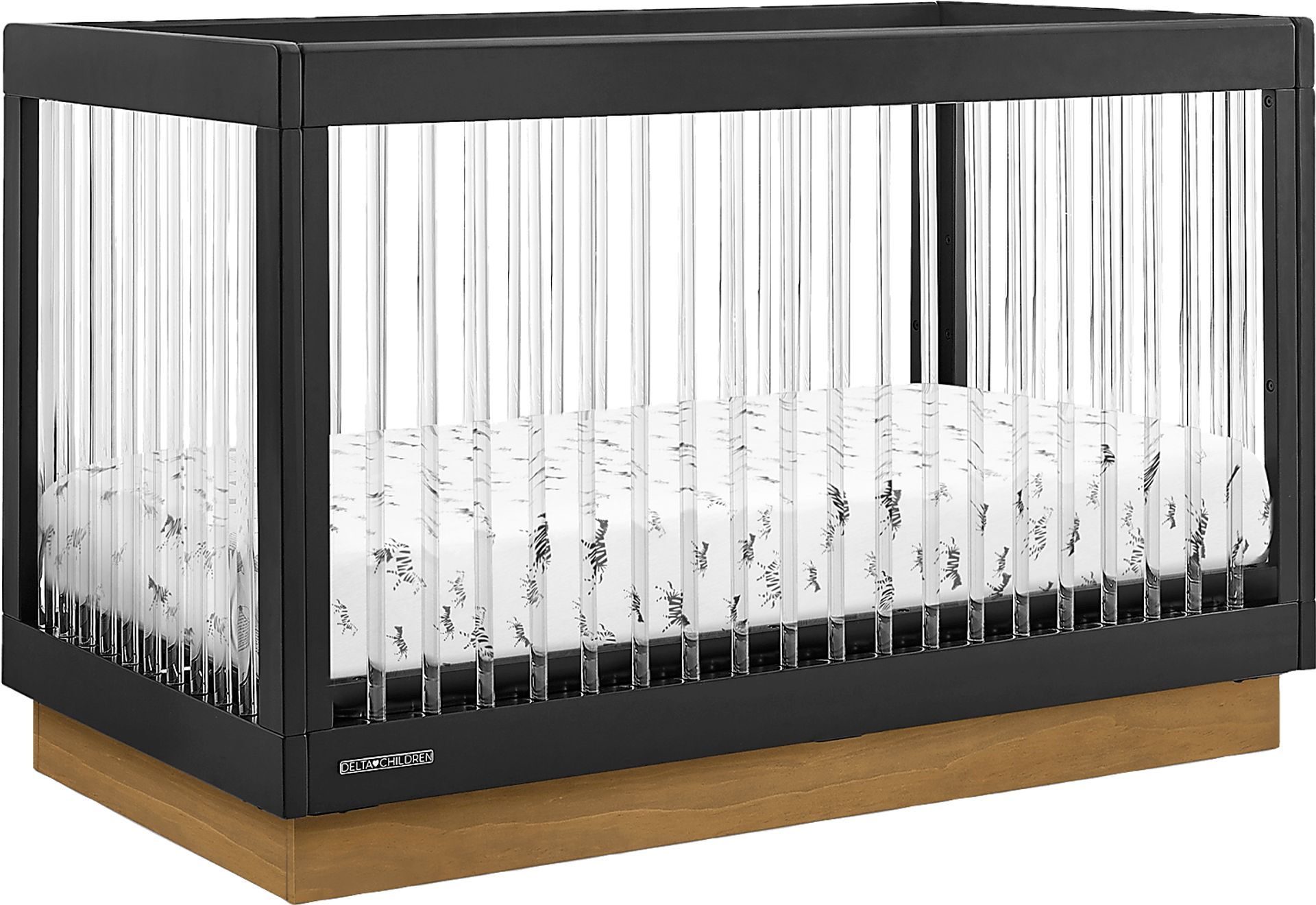 Kids James Gray Convertible Crib - Image 1