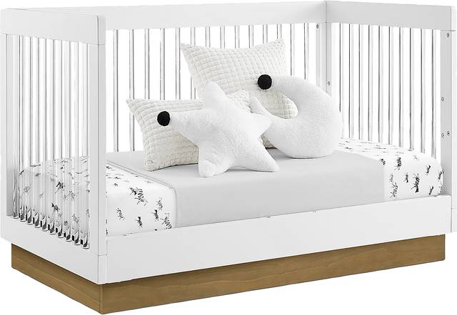 Kids James White Convertible Crib - Thumbnail - Image 11