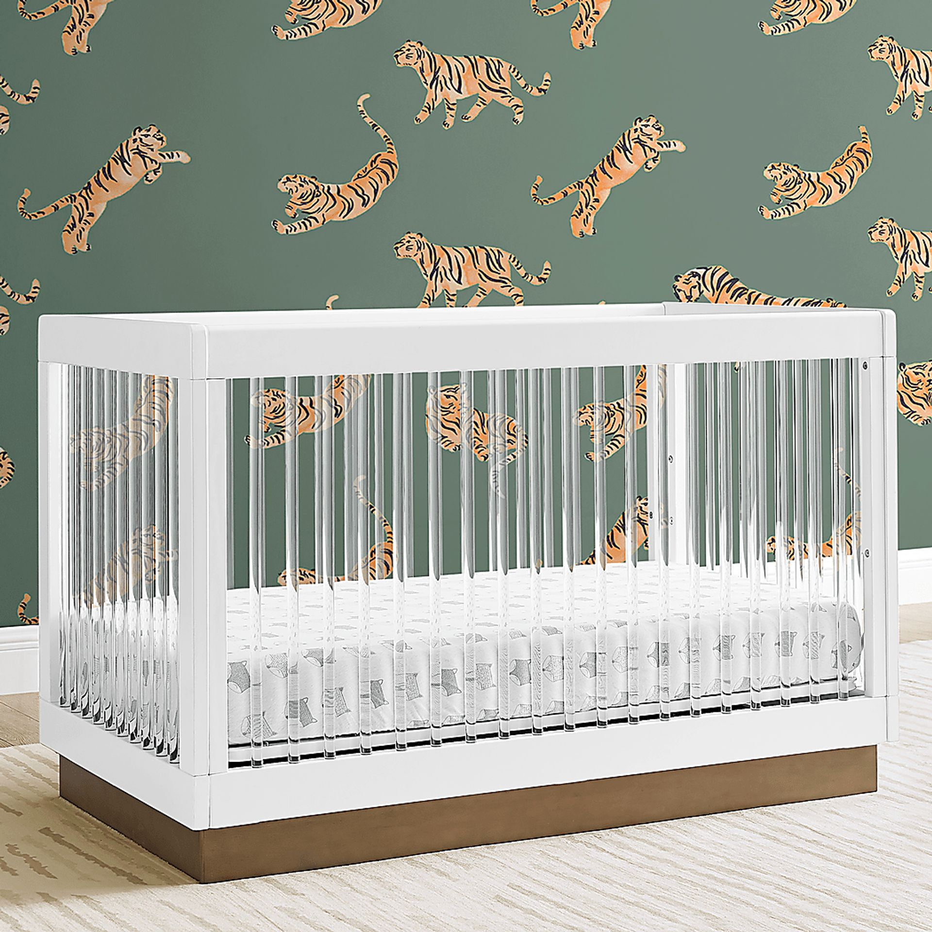 Kids James White Convertible Crib - Image 2
