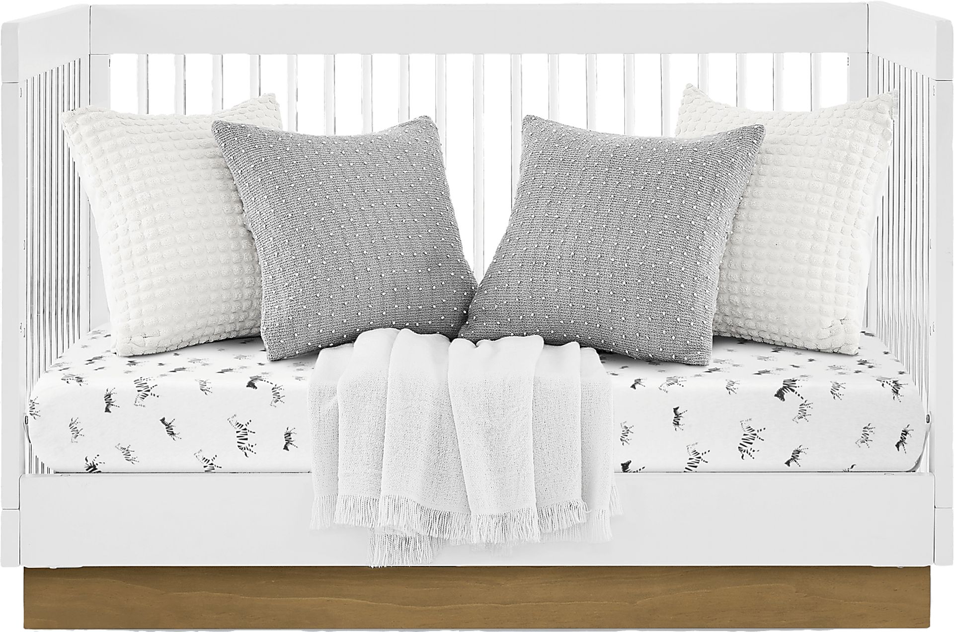 Kids James White Convertible Crib - Image 17