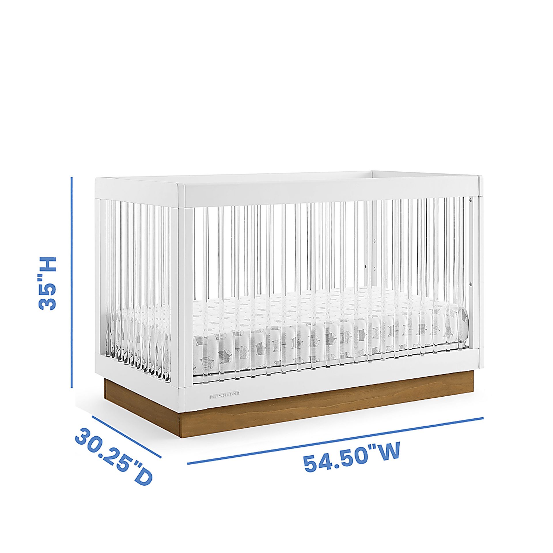 Kids James White Convertible Crib - Image 18