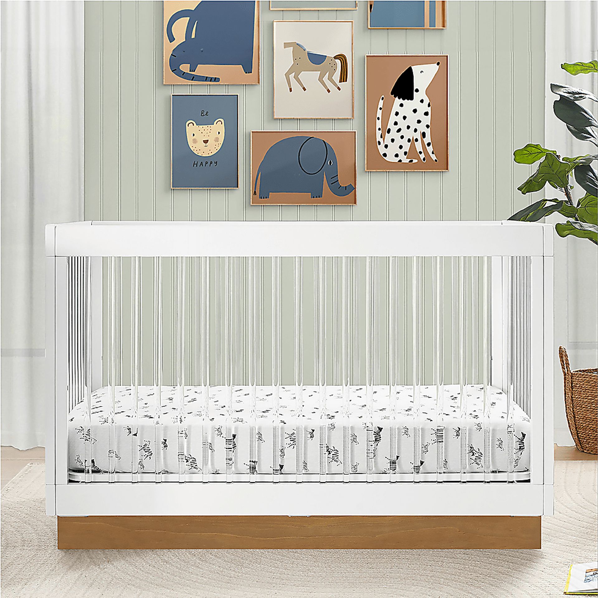 Kids James White Convertible Crib - Image 5