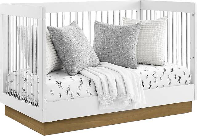 Kids James White Convertible Crib - Thumbnail - Image 7
