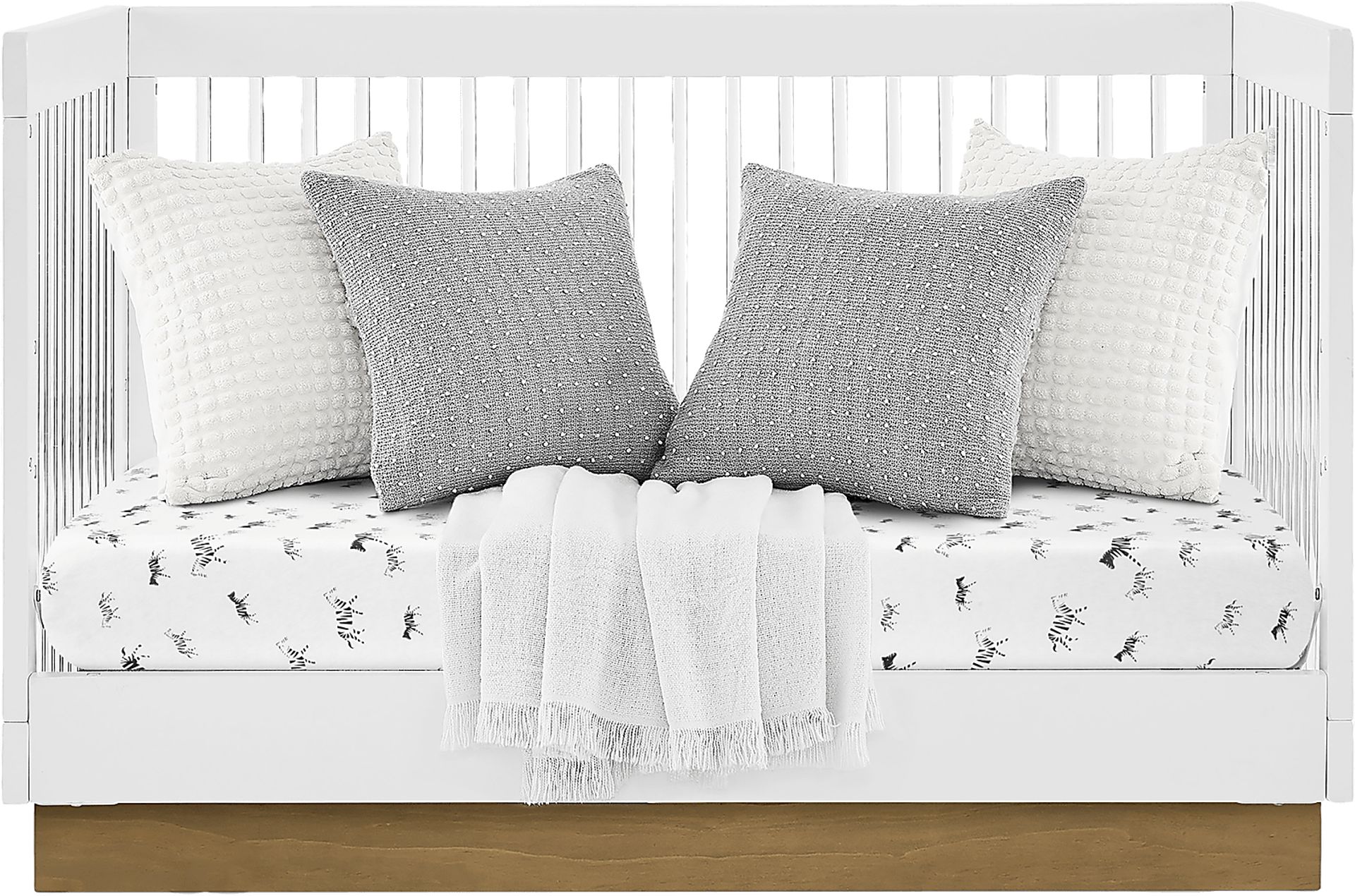 Kids James White Convertible Crib - Image 8