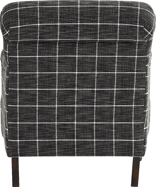 Jamestown Black Accent Chair - Thumbnail - Image 3