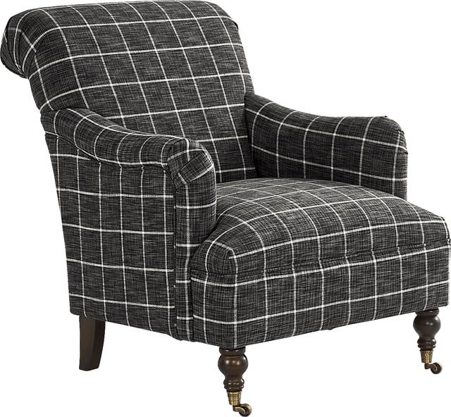 Jamestown Black Accent Chair - Thumbnail - Image 1