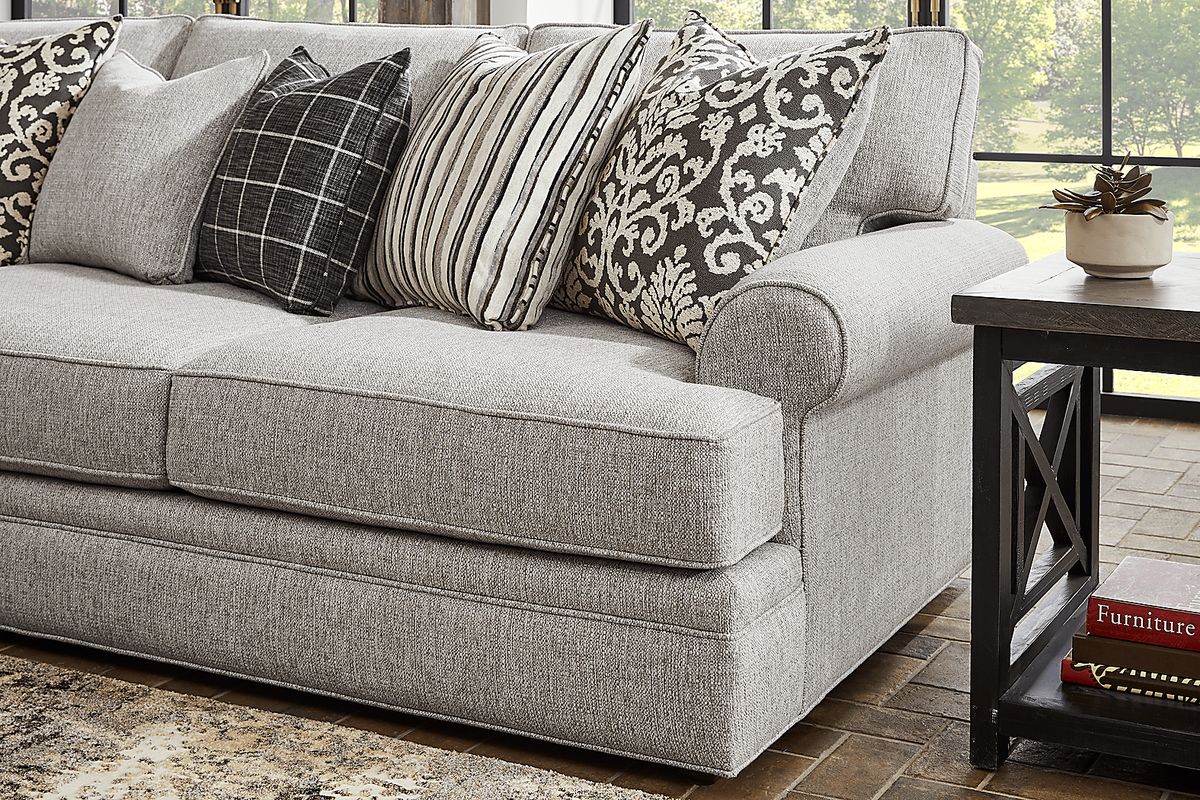 Simmons Beauteep Finleyville シングル Cindy Crawford Jamestown Pebble Beige Polypropylene Fabric 4 Pc