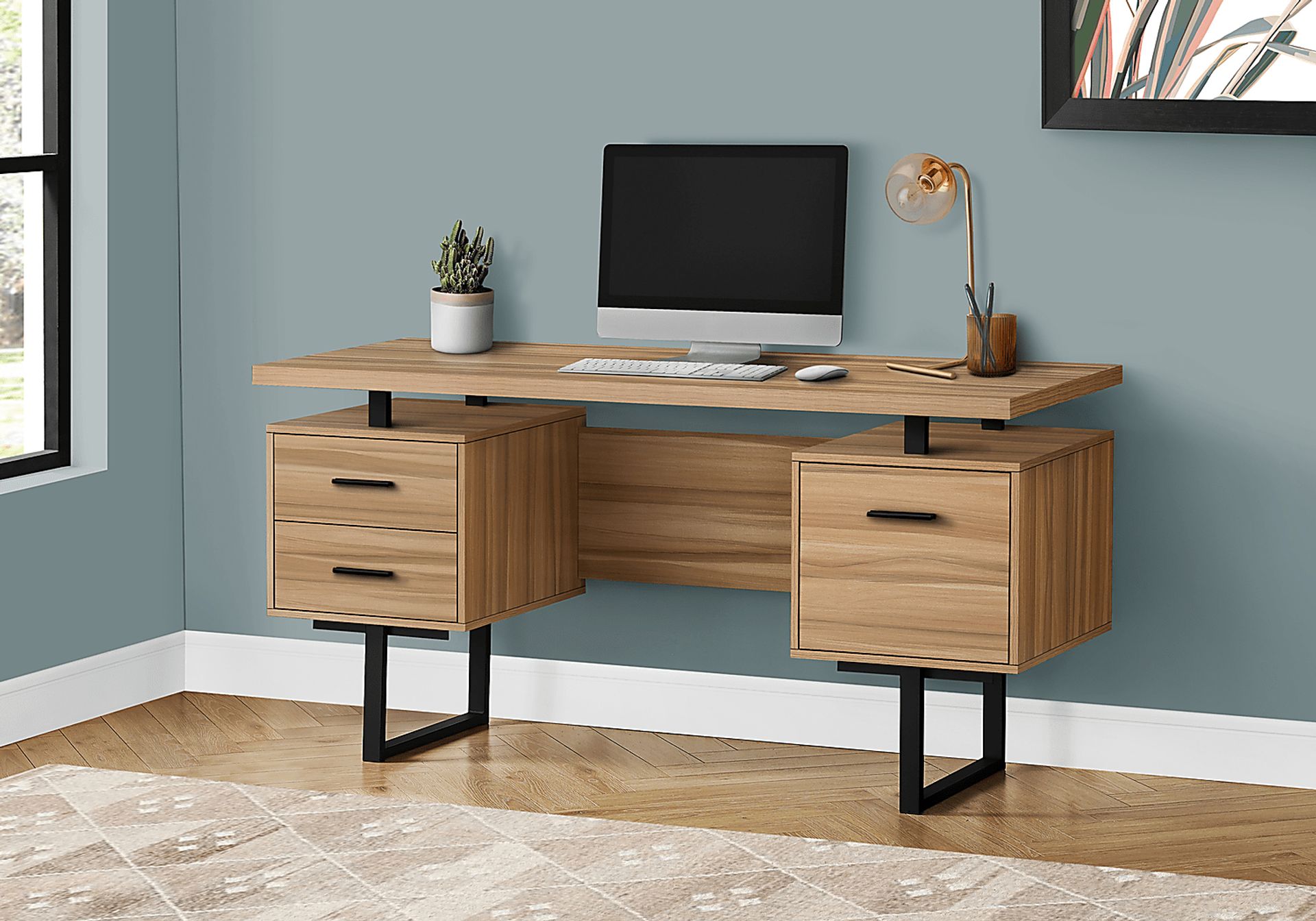 Jamesville Brown Desk - Image 2