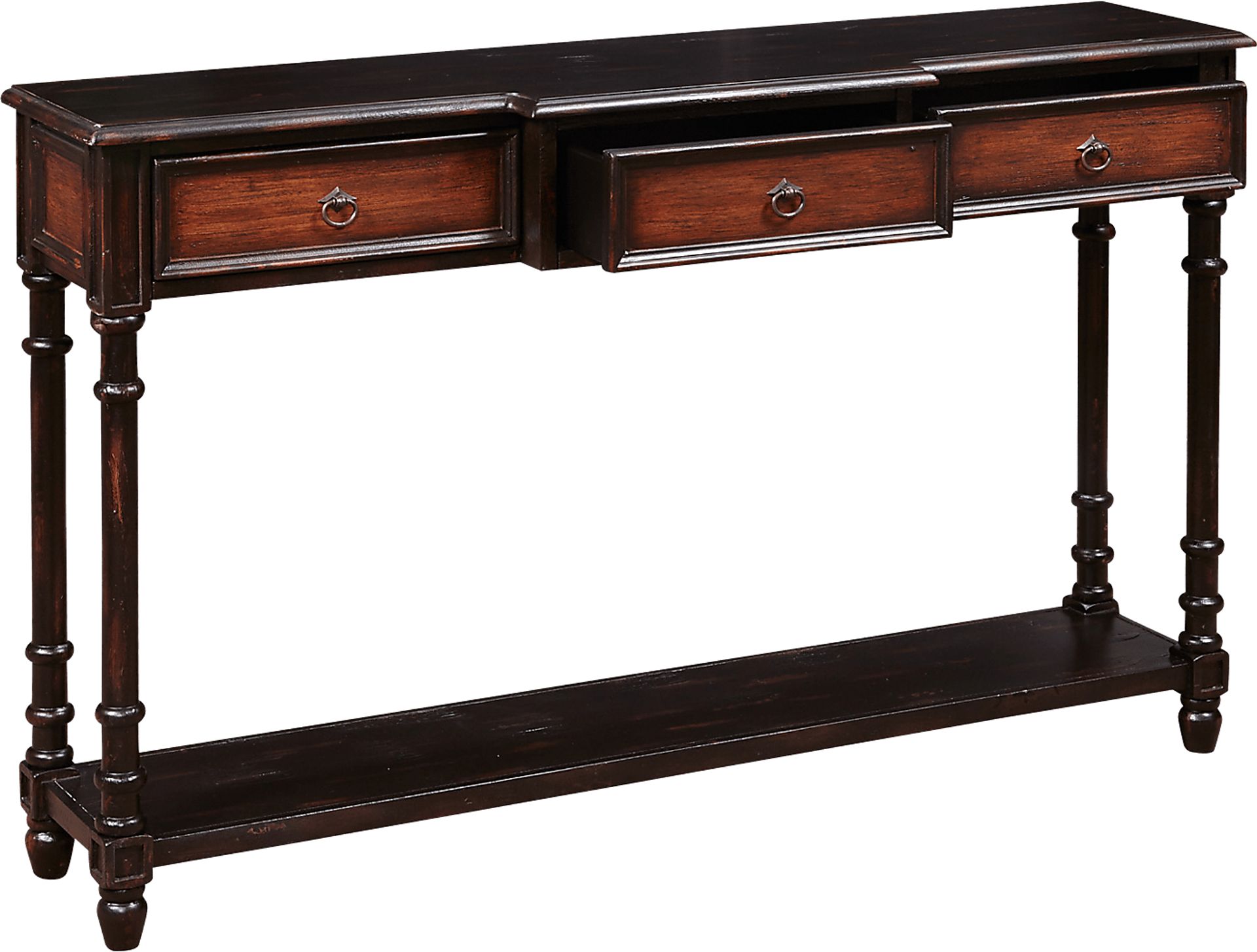 Jamison Brown Sofa Table - Image 4