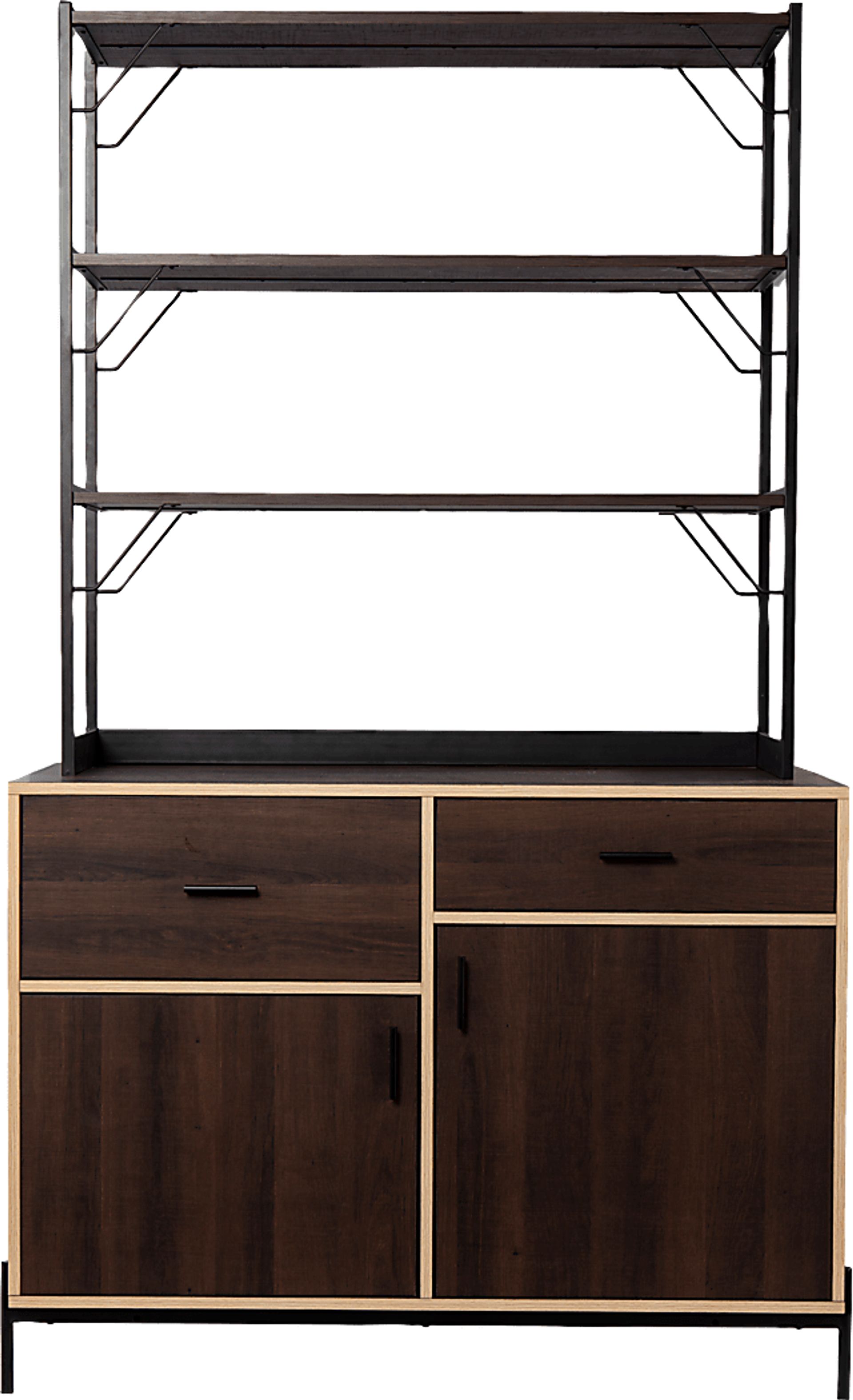 Janabyrd Brown Bar Cabinet - Image 2