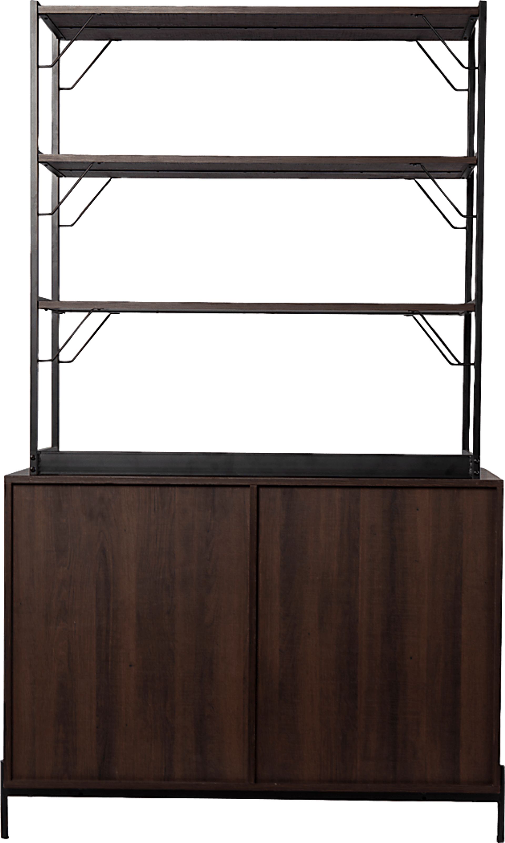 Janabyrd Brown Bar Cabinet - Image 4