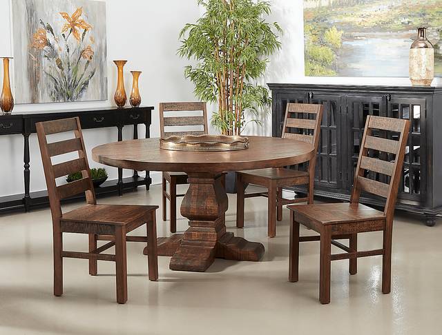 Jandymar Brown Dining Table - Thumbnail - Image 5
