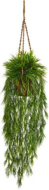 Janeli Green Bamboo Silk Plant