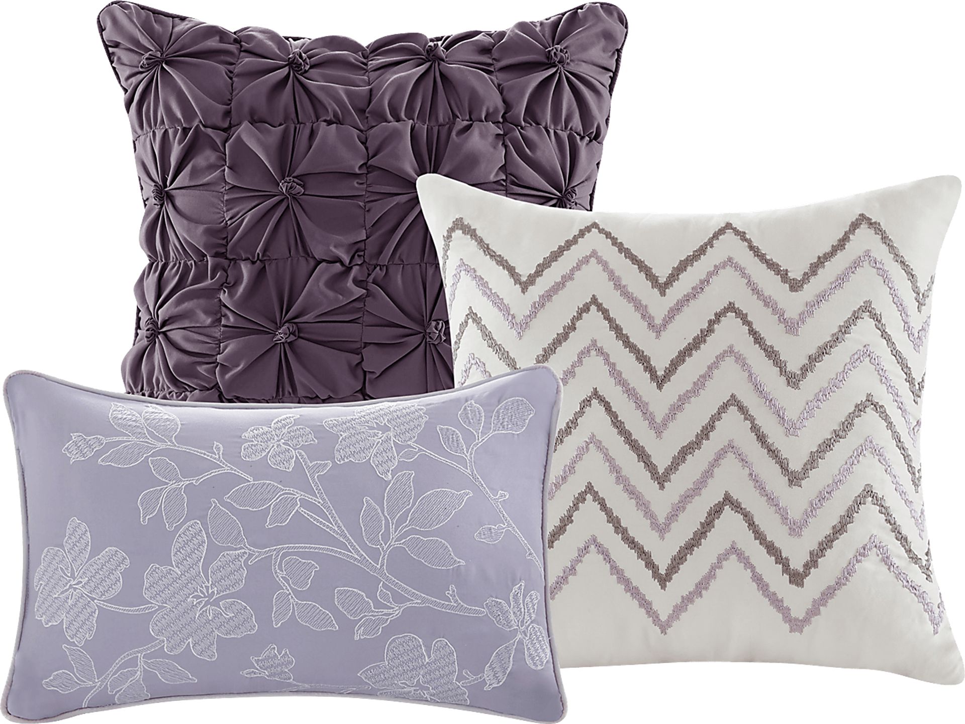 Janelis Taupe 6 Pc Queen Coverlet Set - Image 4
