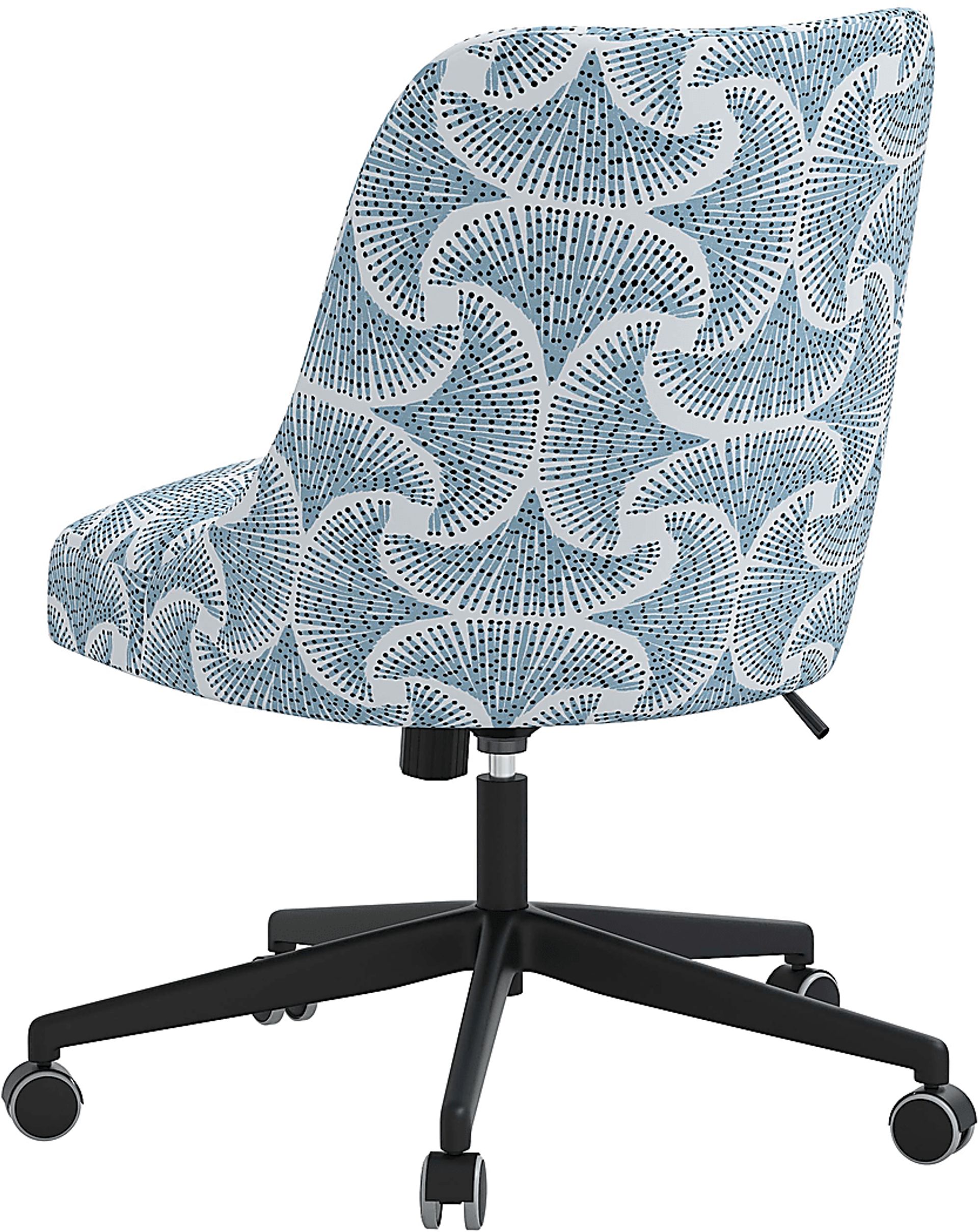 Janeran II Blue Office Chair - Image 4