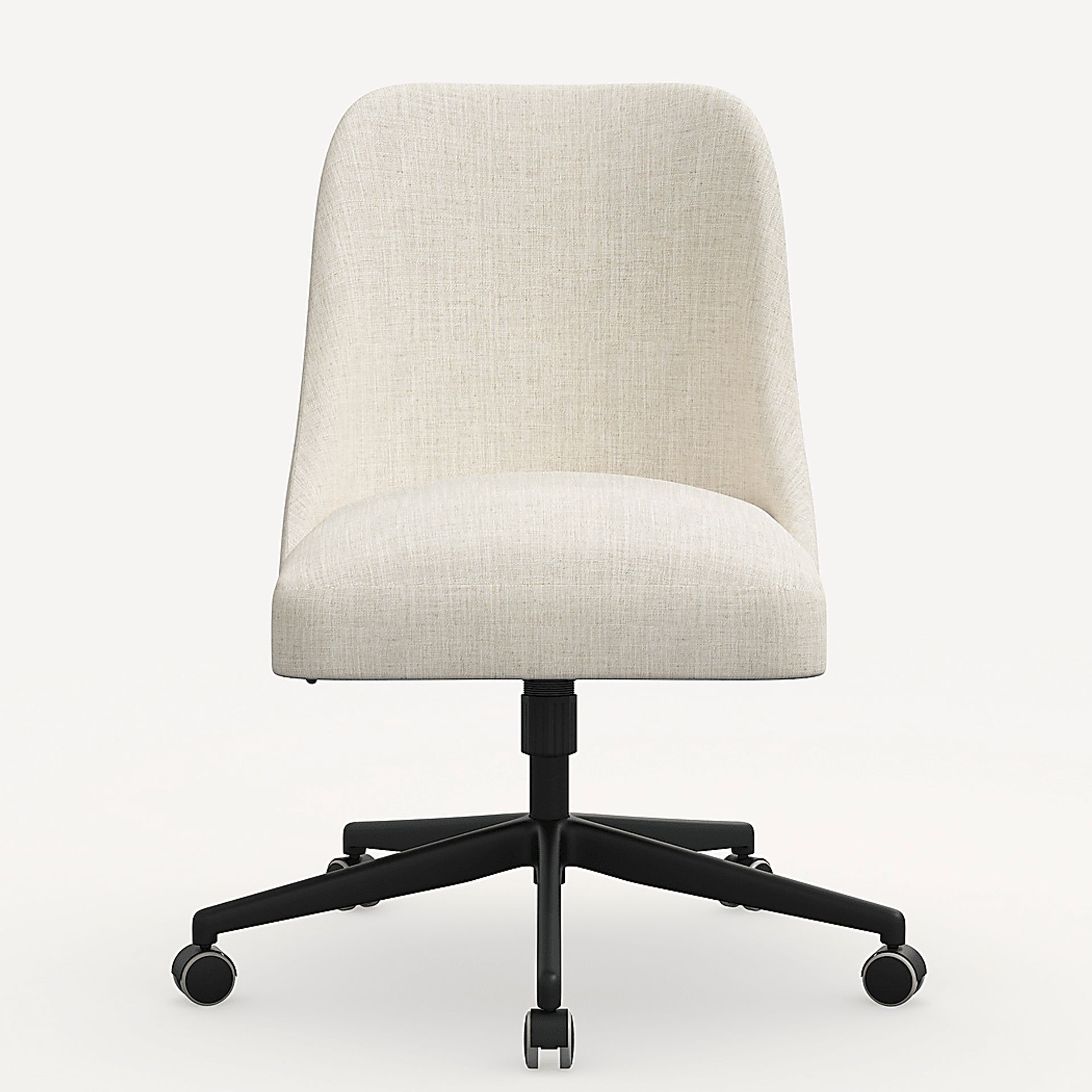 Janeran III White Office Chair - Image 2