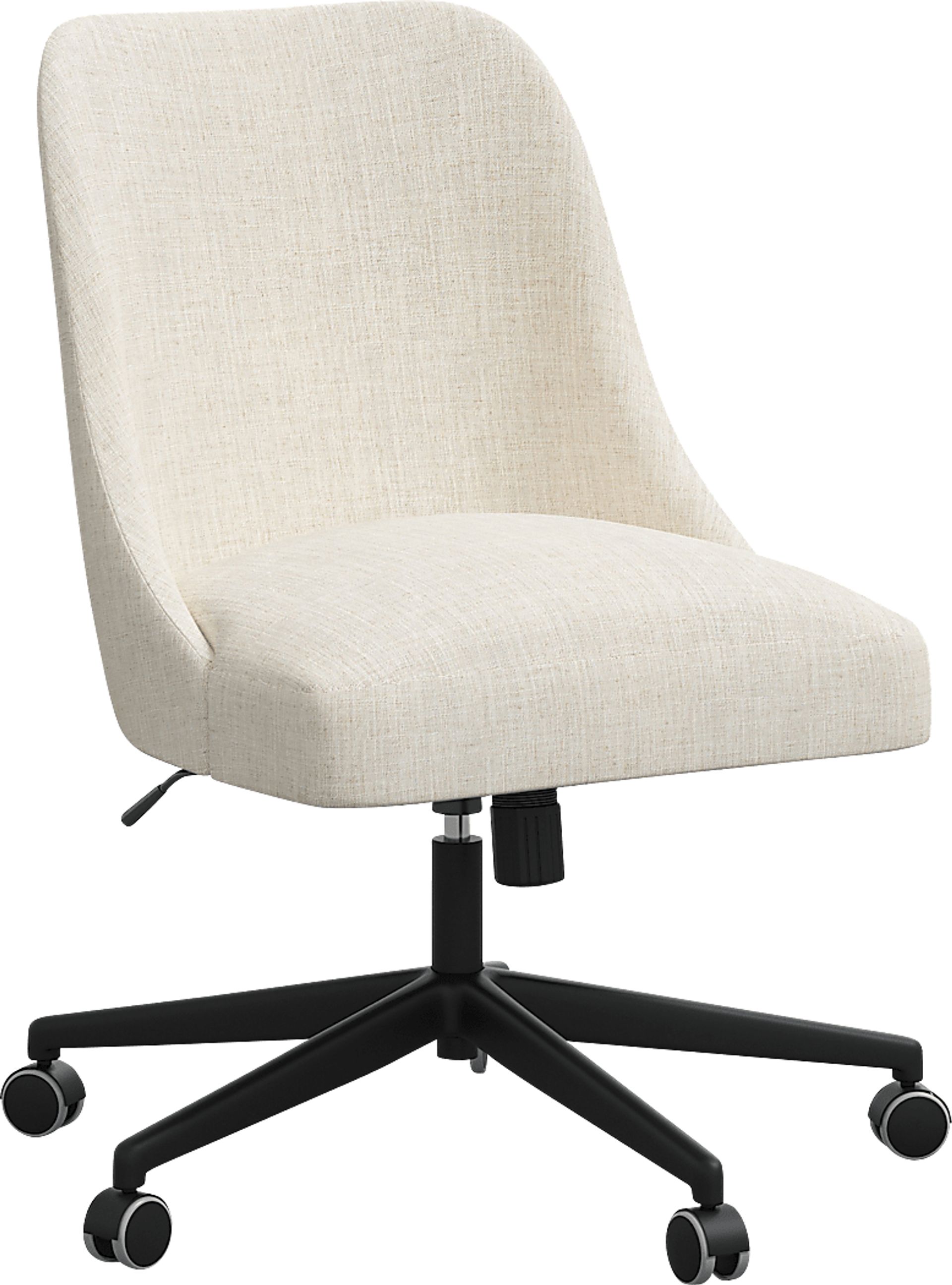 Janeran III White Office Chair - Image 1
