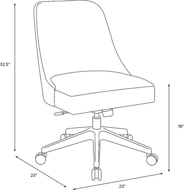 Janeran IV Green Office Chair - Thumbnail - Image 6