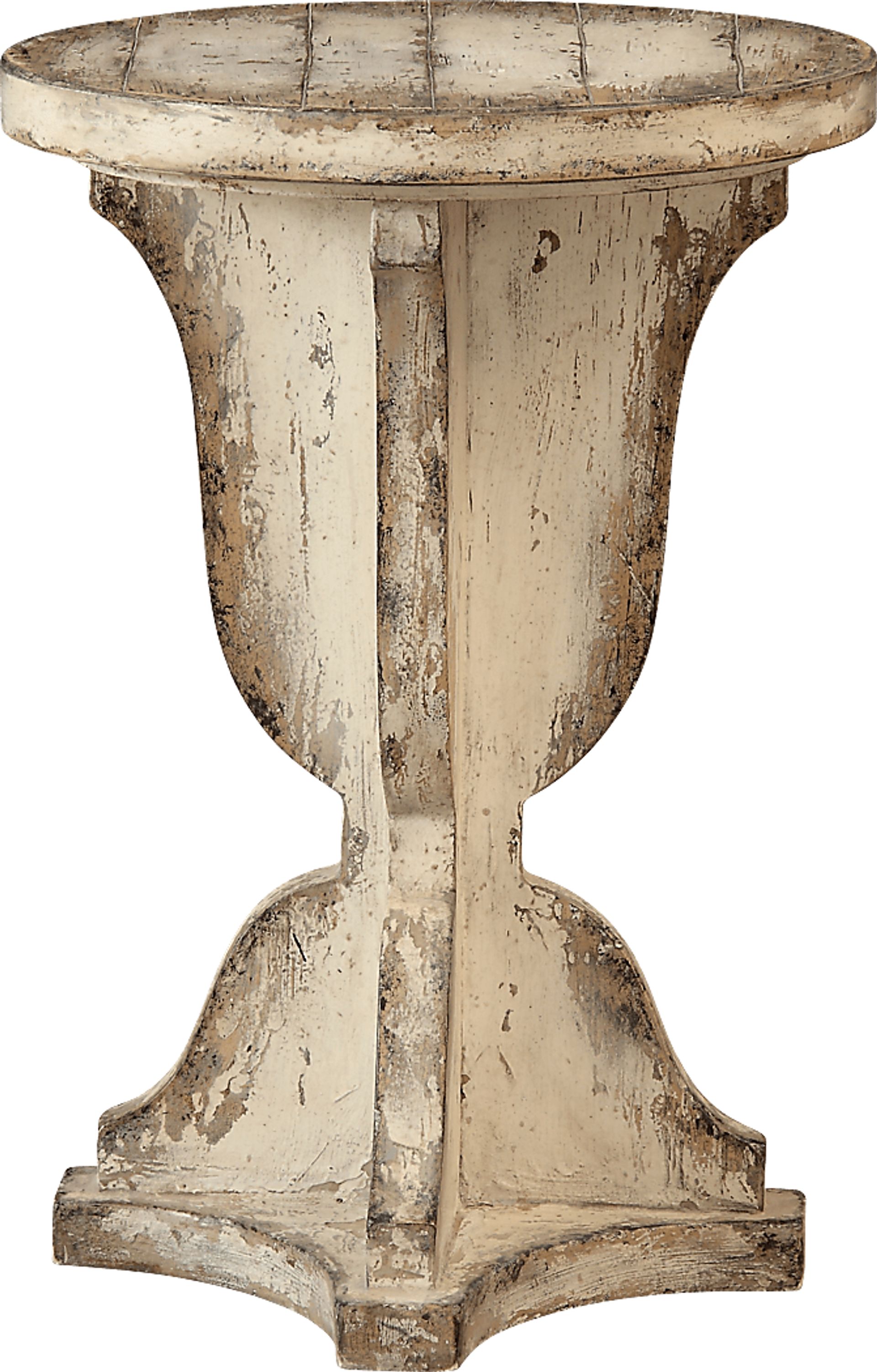 Janetdale Cream Accent Table - Image 2