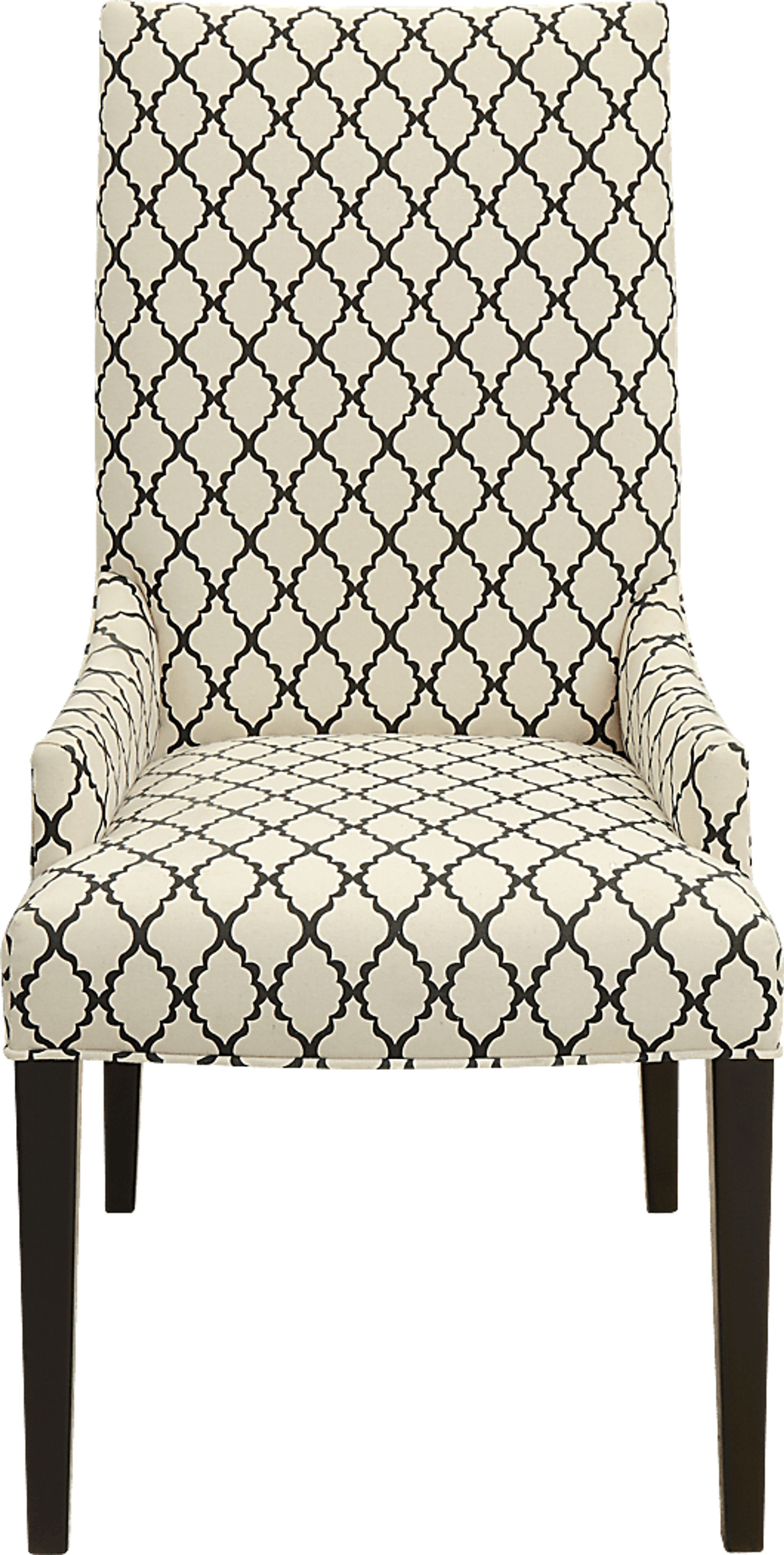 Janine Lane Cream Accent Chair - Image 3