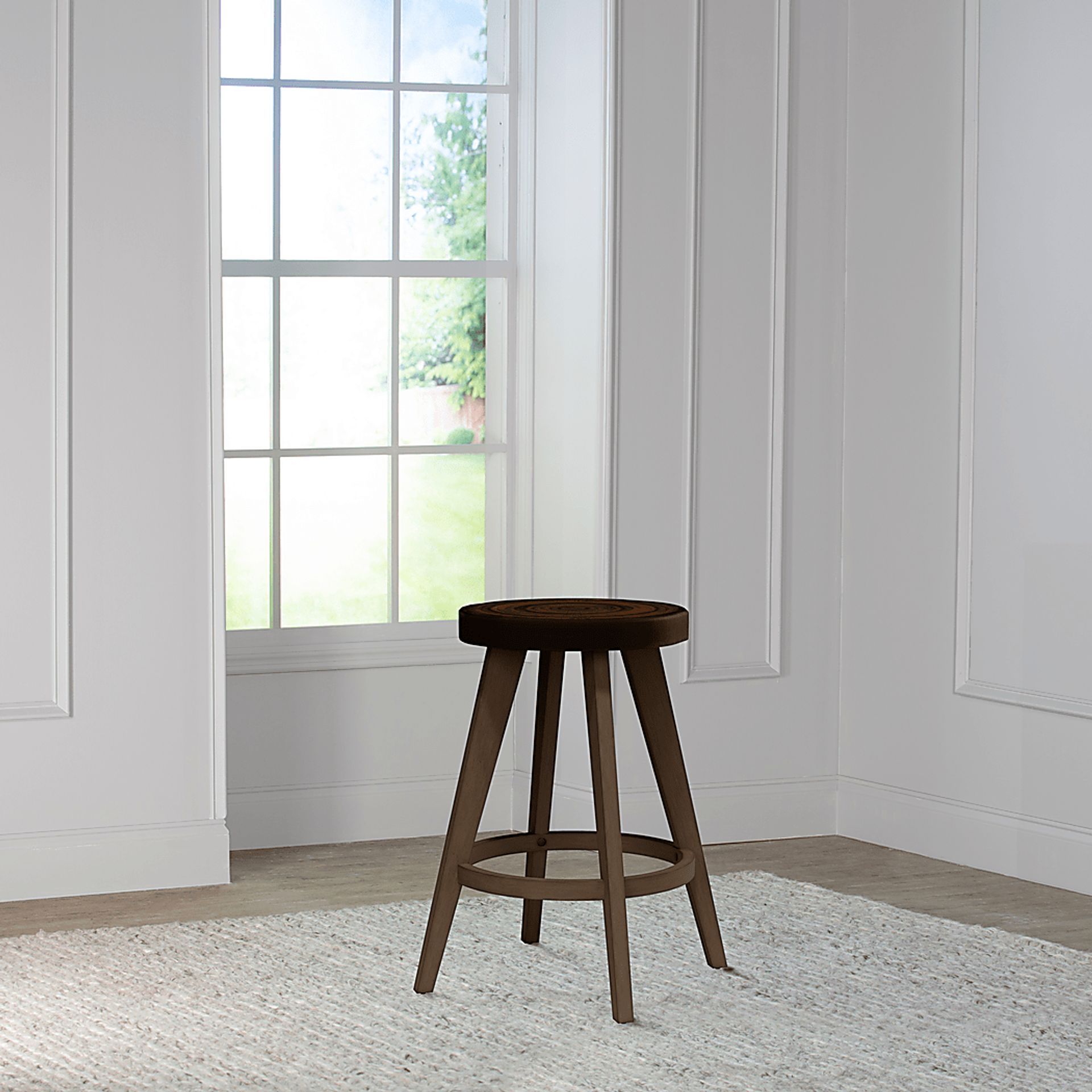 Janlor Brown Counter Height Stool - Image 5