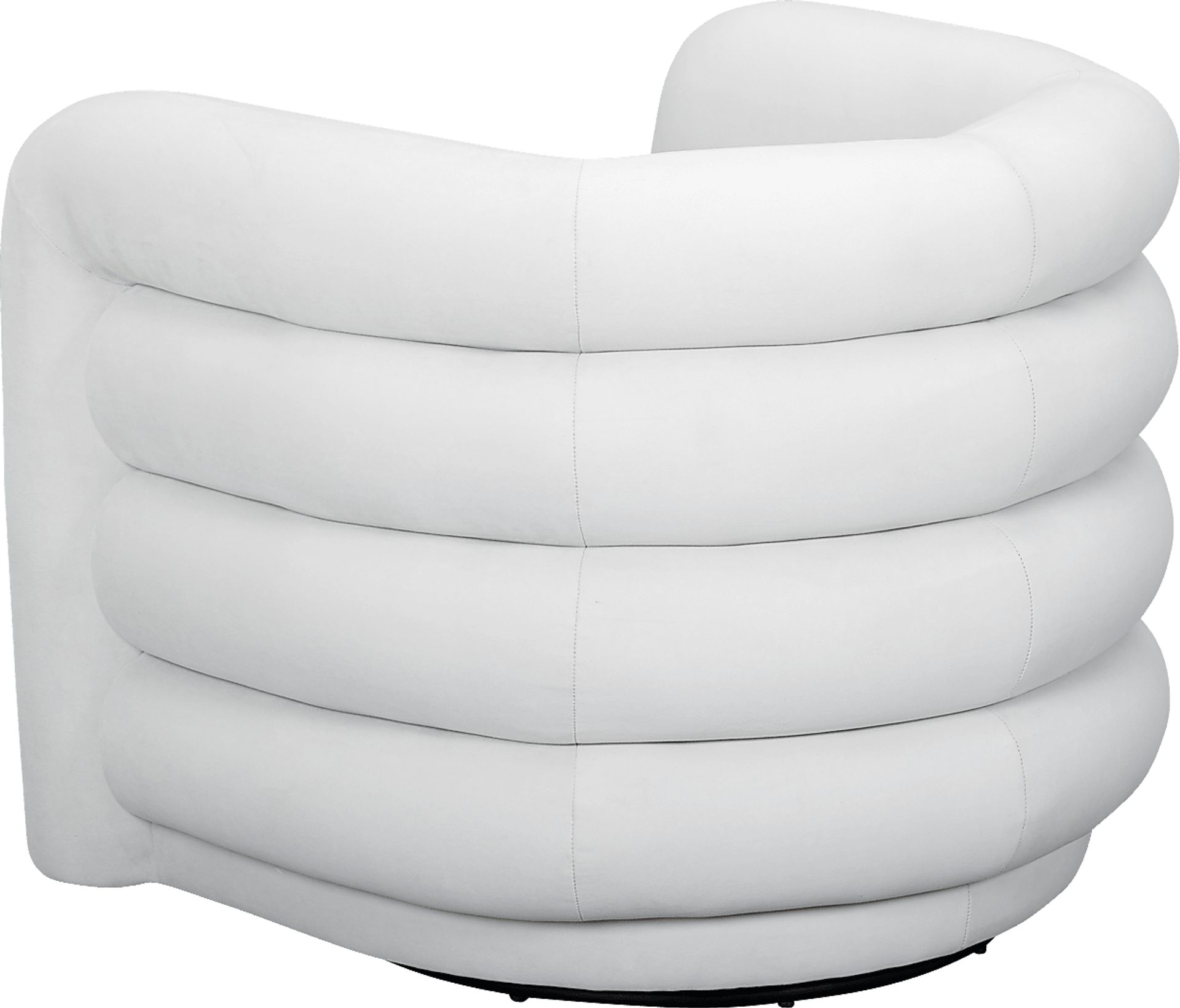 Jannah Beige Swivel Accent Chair - Image 5