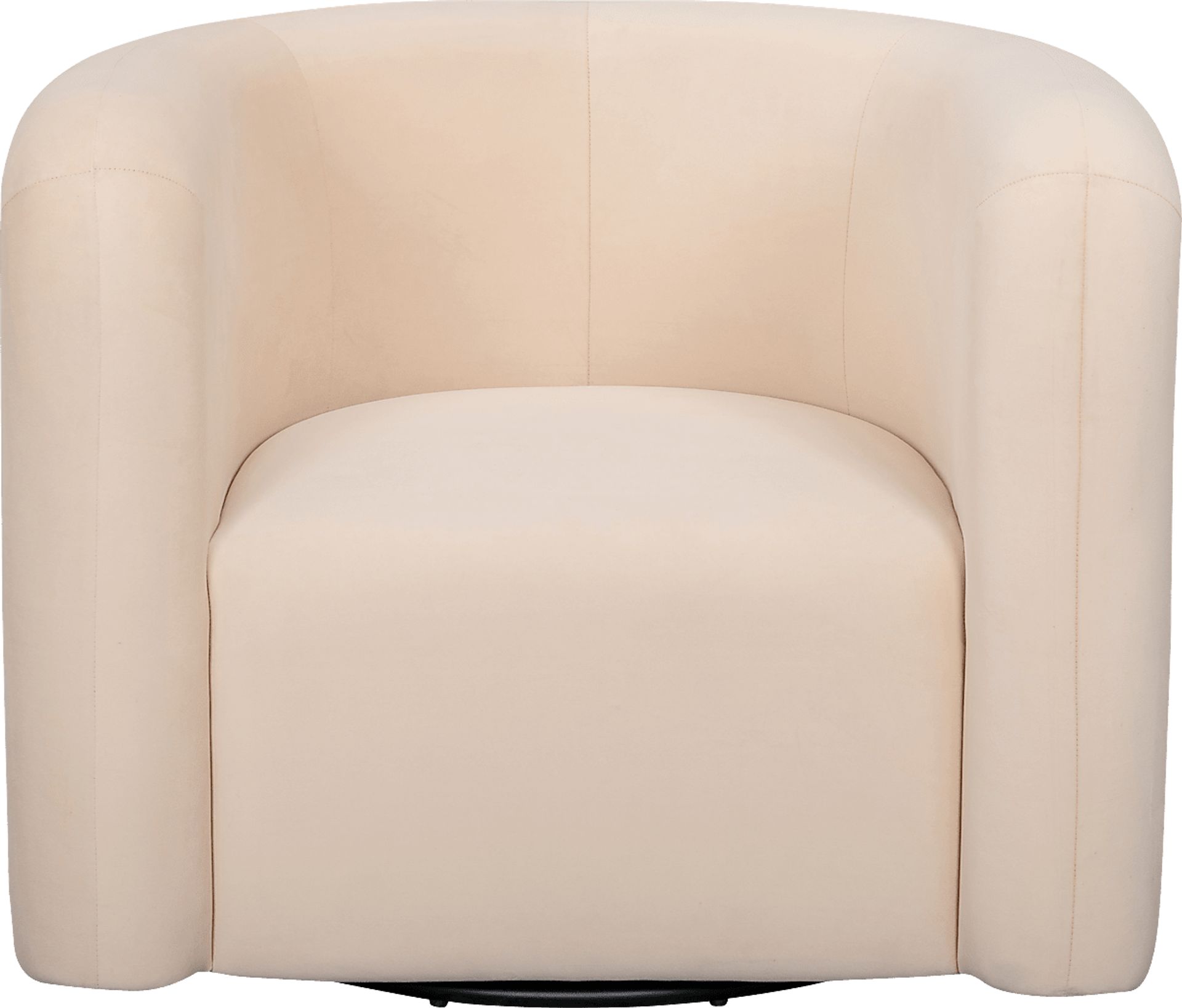 Jannah Red Swivel Accent Chair - Image 3