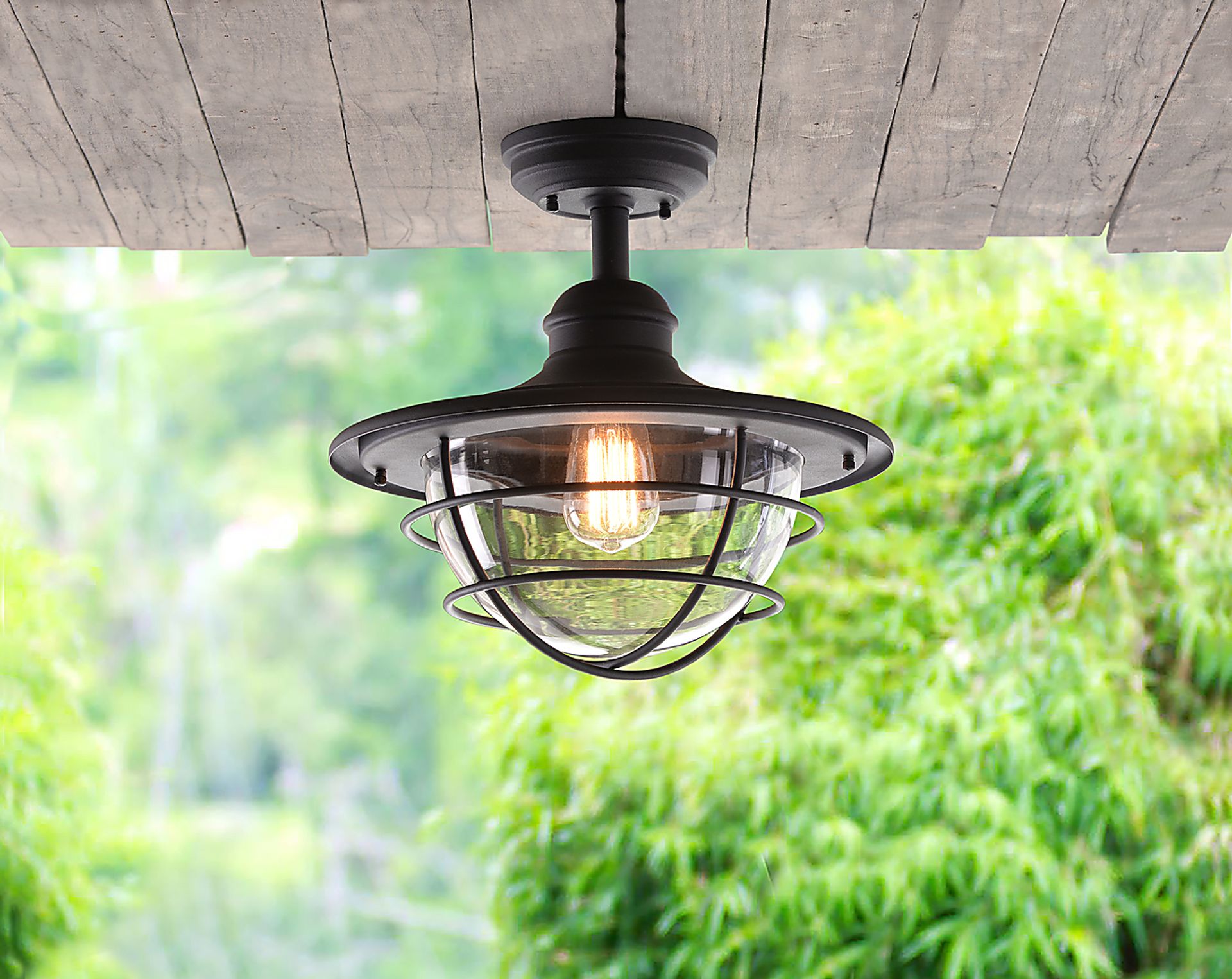 Janoris Black Outdoor Chandelier - Image 2