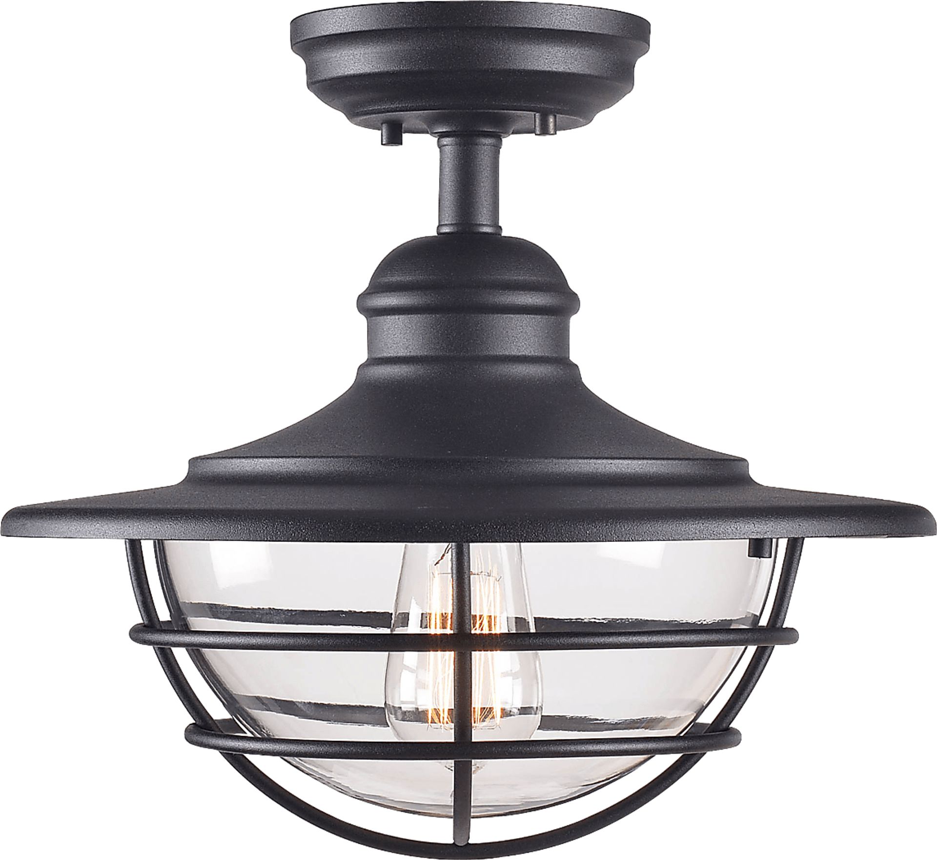 Janoris Black Outdoor Chandelier - Image 1