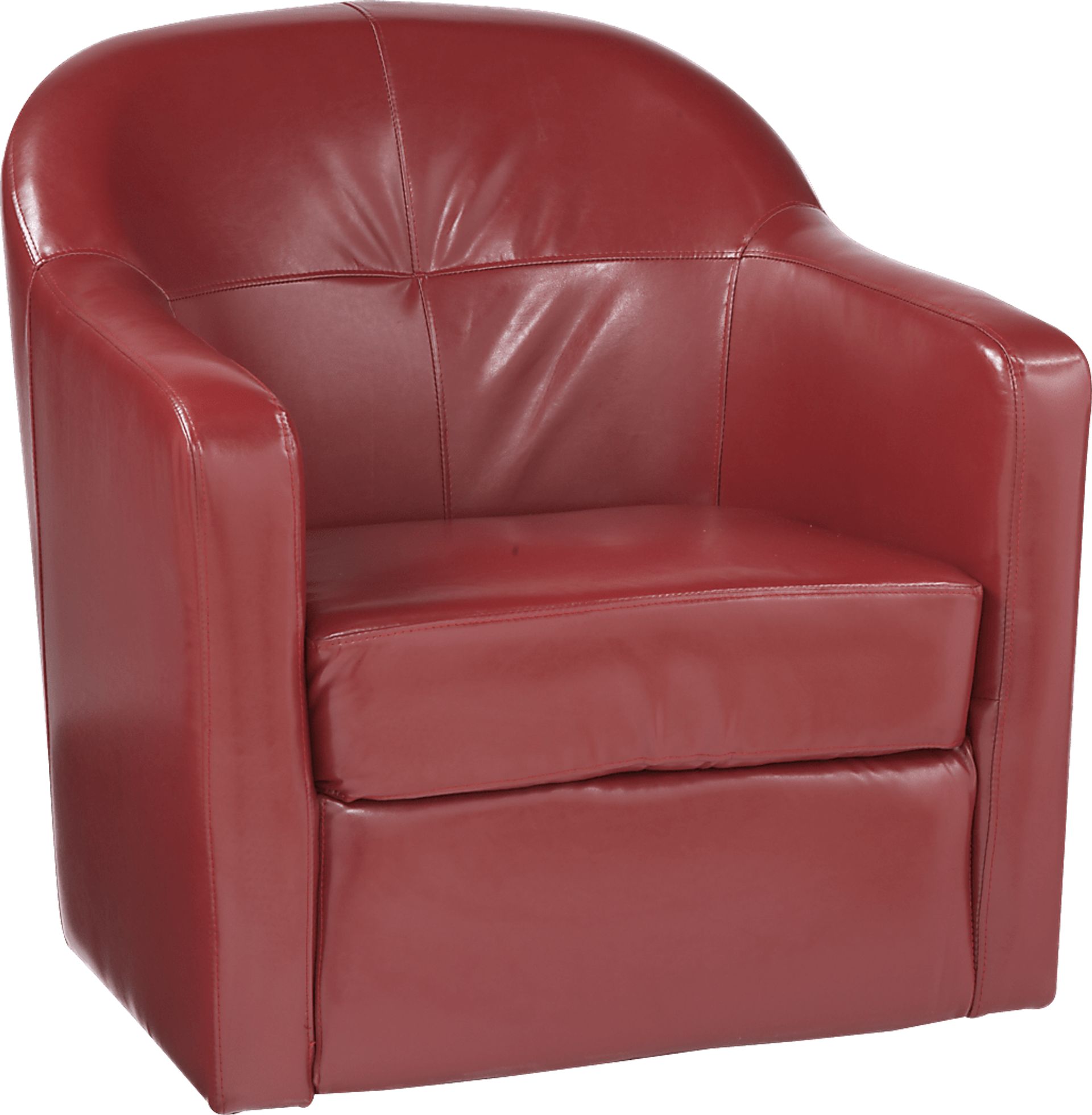 Janos Blended Leather Chair - Image 1