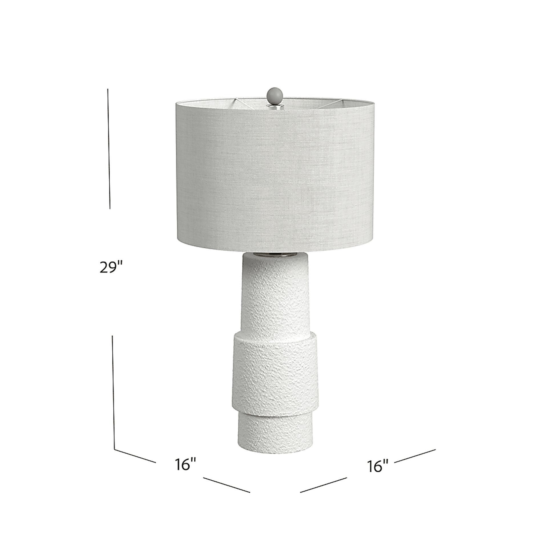 Japonica Farm White Lamp - Image 5