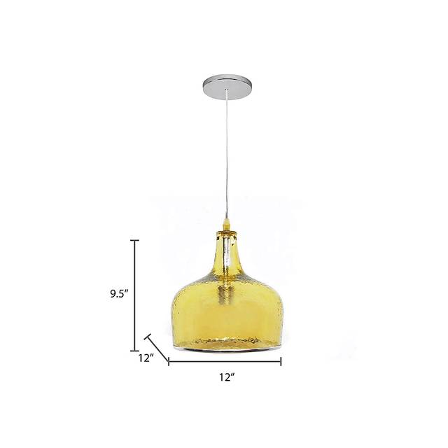 Japonica Yellow Chandelier - Thumbnail - Image 3