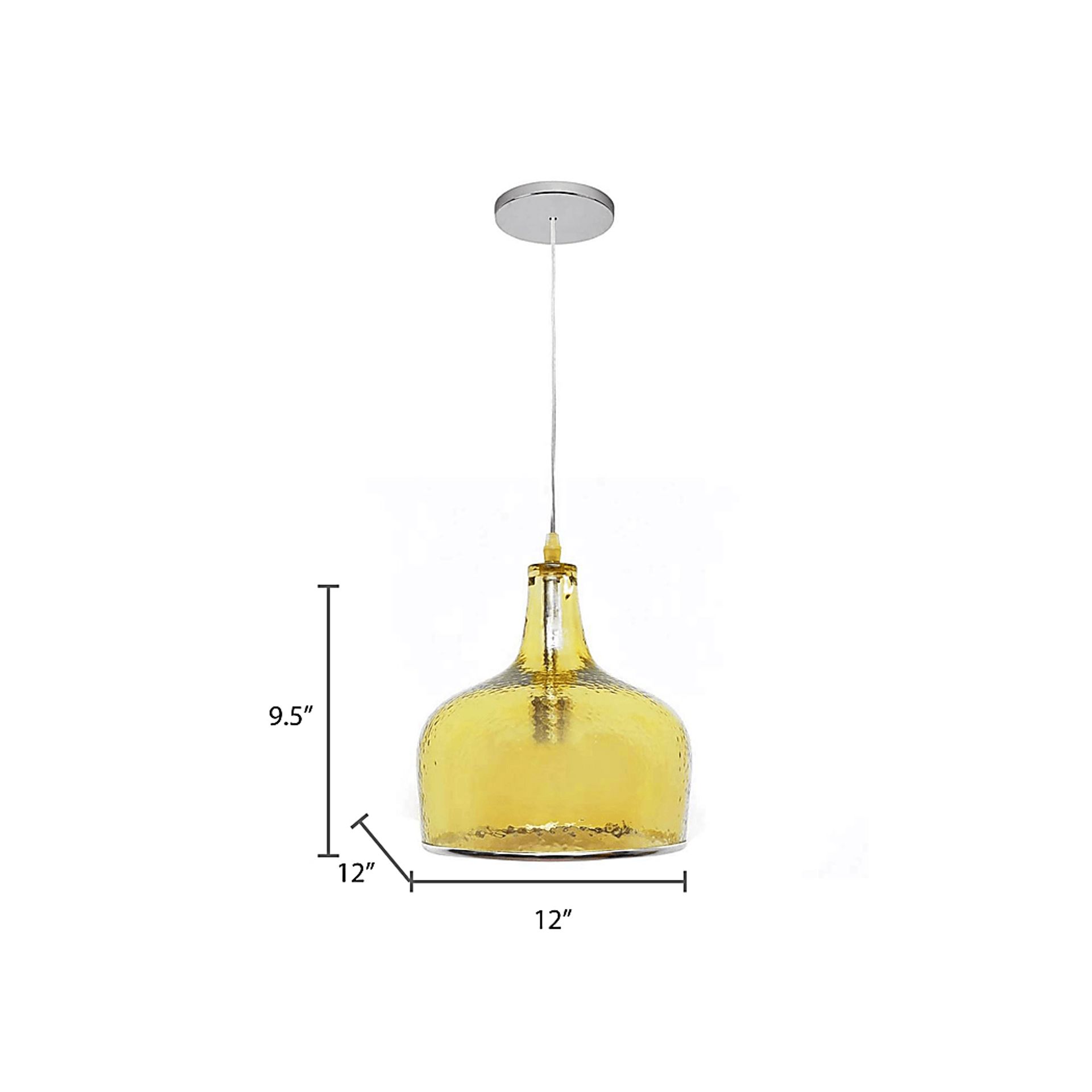 Japonica Yellow Chandelier - Image 3