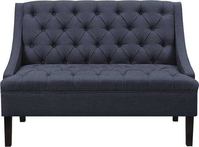 Jarana Gray Settee - Thumbnail - Image 1