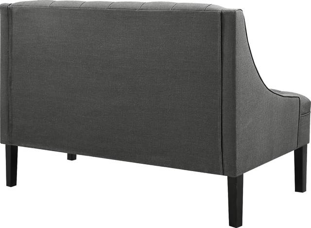 Jarana Gray Settee - Thumbnail - Image 2