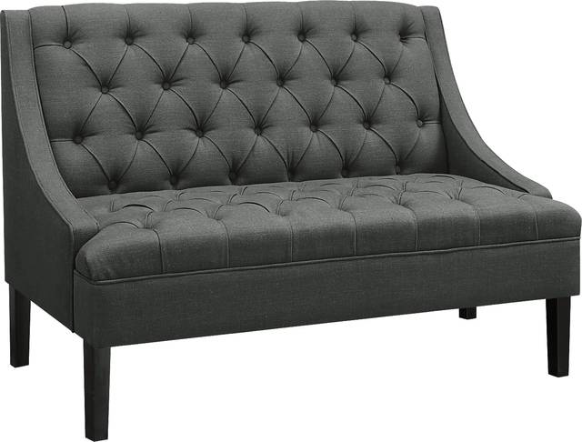 Jarana Gray Settee - Thumbnail - Image 3