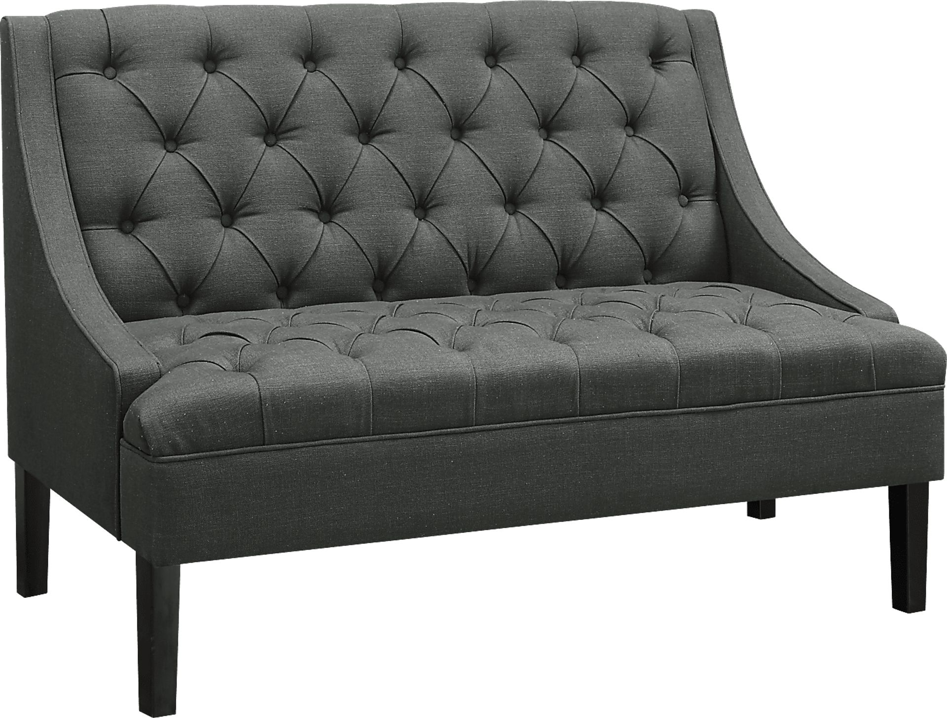 Jarana Gray Settee - Image 3