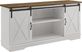 Coneflower White 58 in. Console