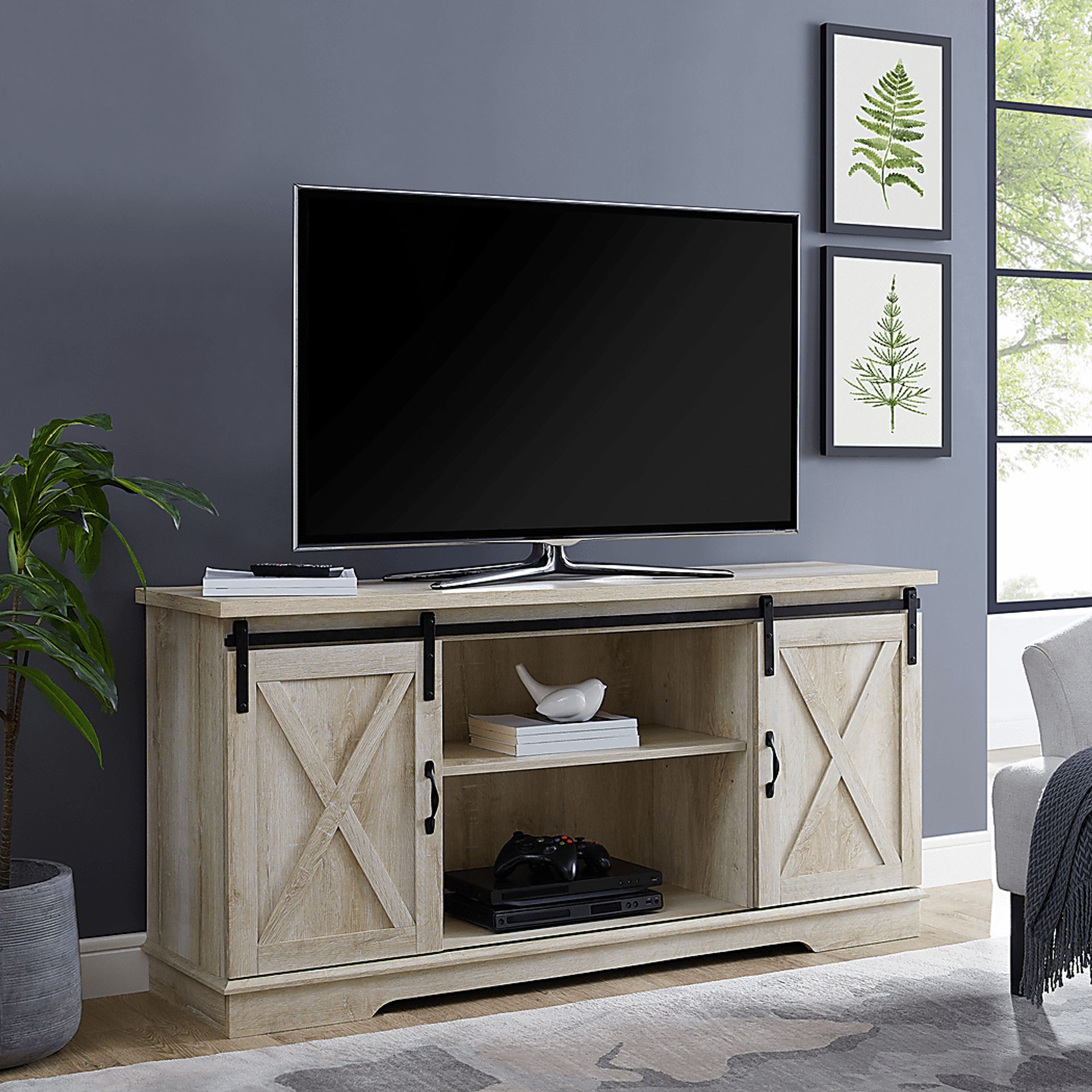 Coneflower White Oak 58 in. Console - Image 2