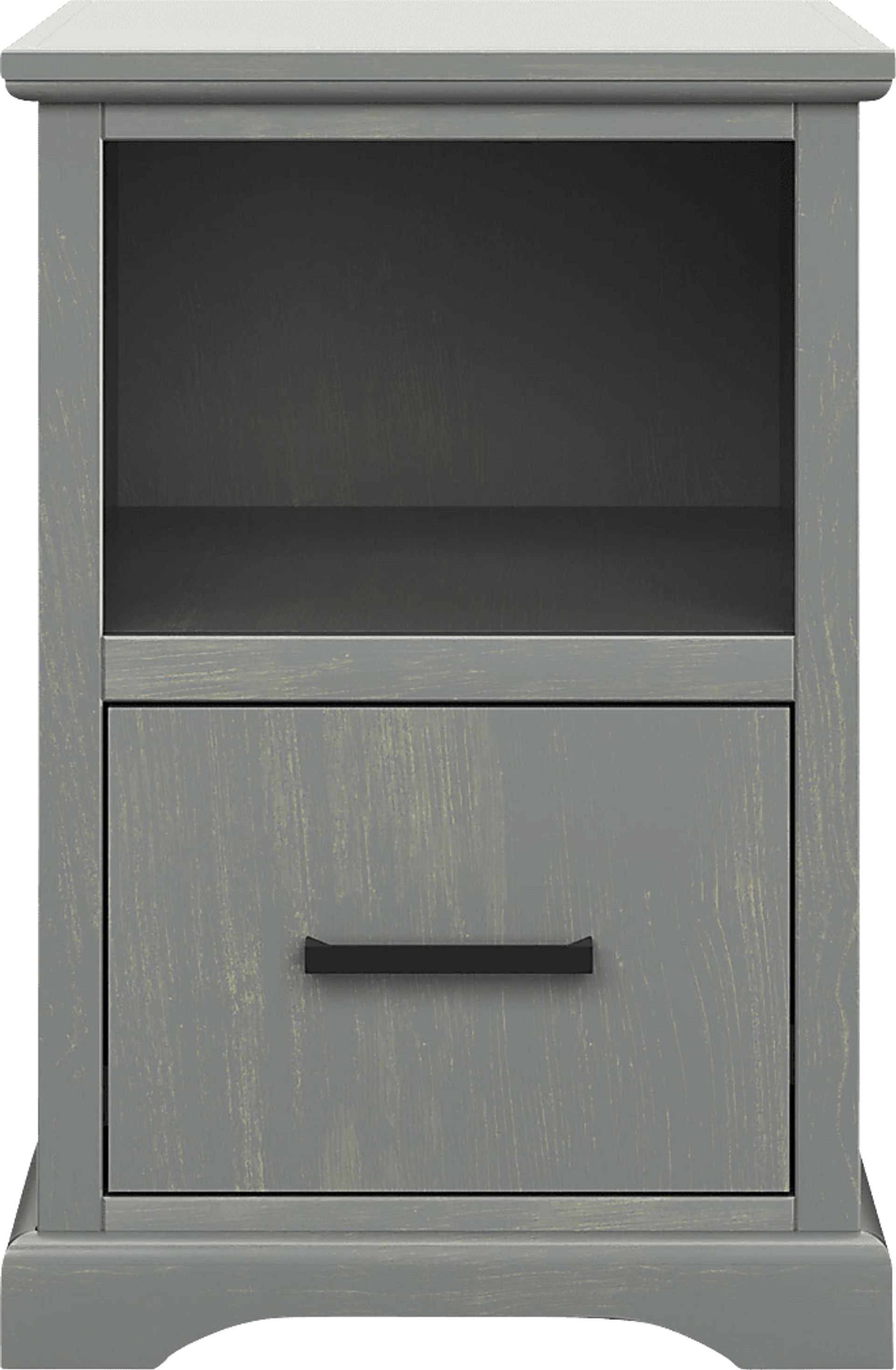 Jareth Gray End Table - Image 1