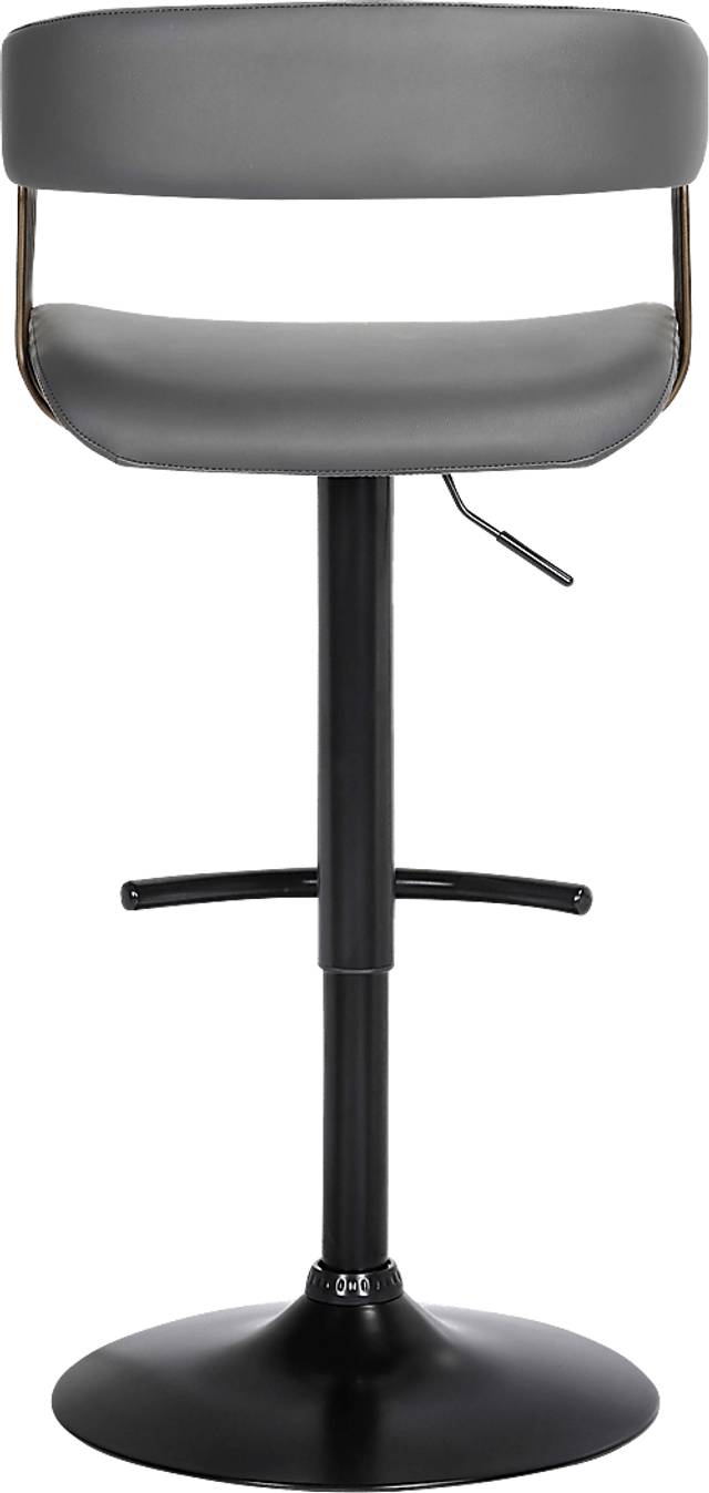 Jariya Gray Adjustable Barstool - Thumbnail - Image 5