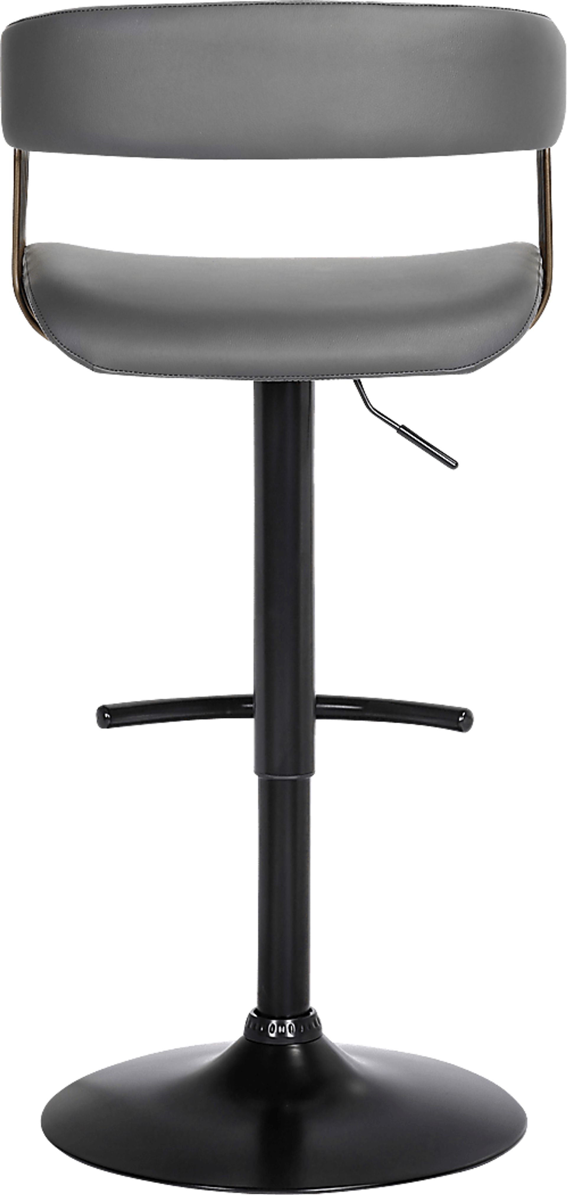 Jariya Gray Adjustable Barstool - Image 5