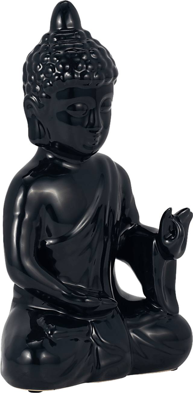 Jarlath Blue Buddha Sculpture - Thumbnail - Image 2