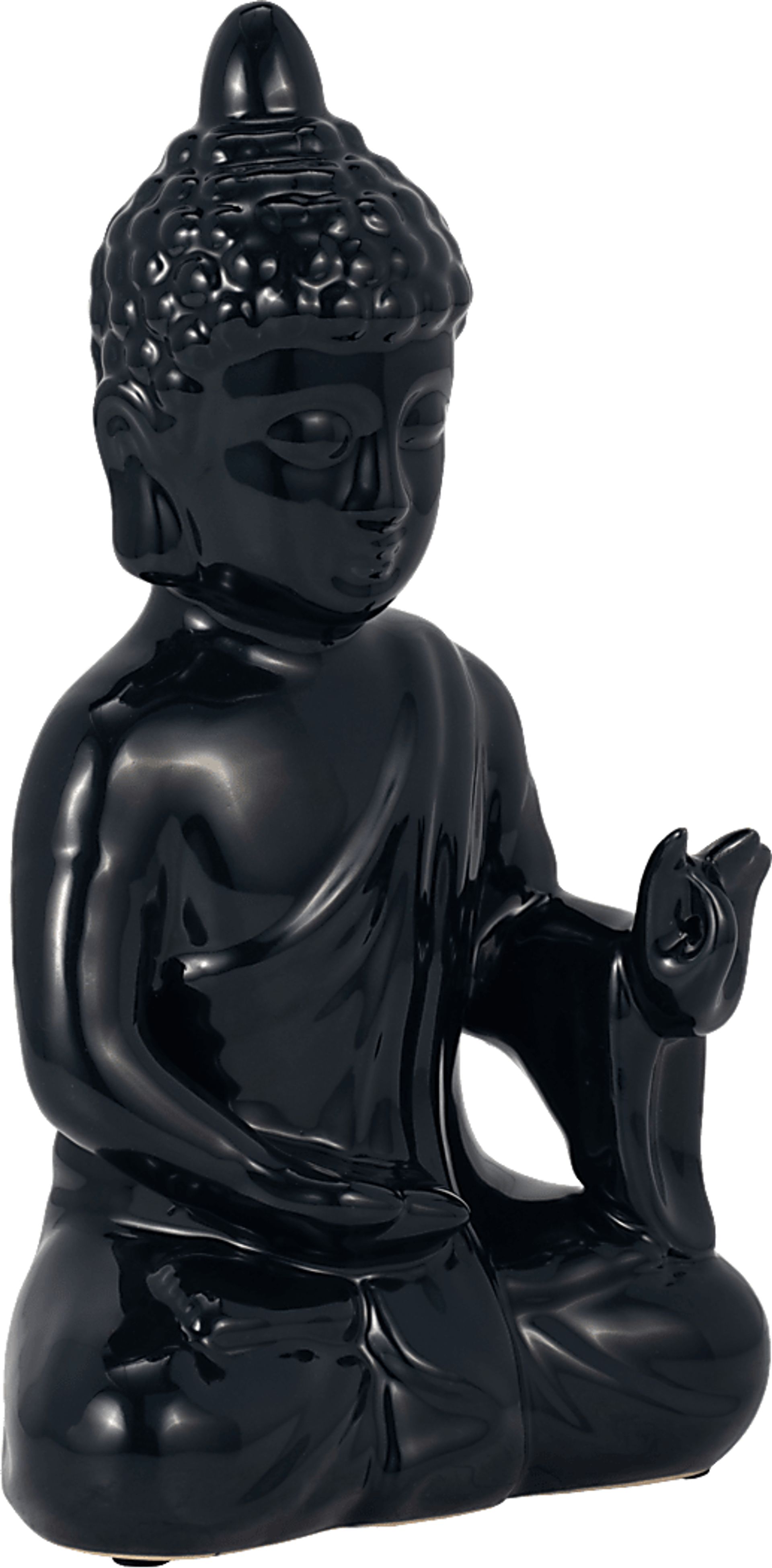 Jarlath Blue Buddha Sculpture - Image 2
