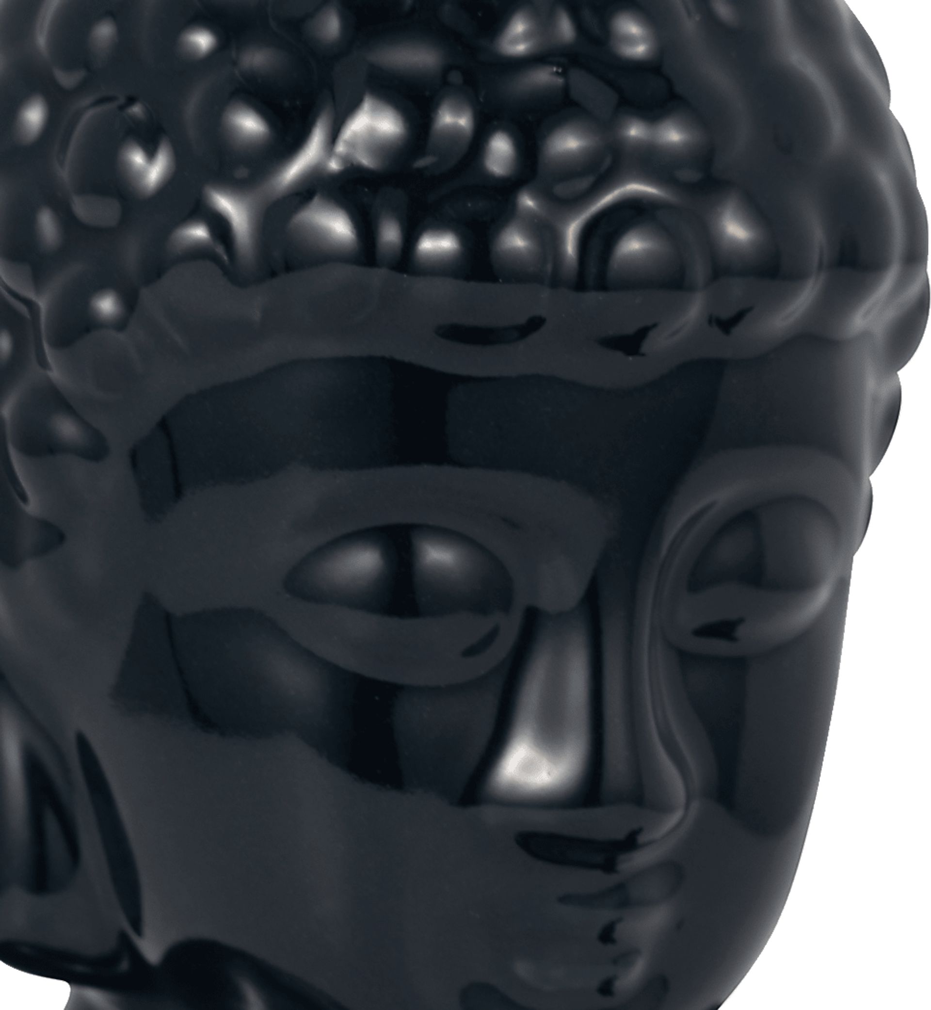 Jarlath Blue Buddha Sculpture - Image 5